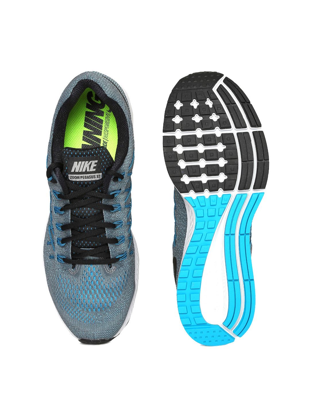 nike pegasus zoom 32 grey