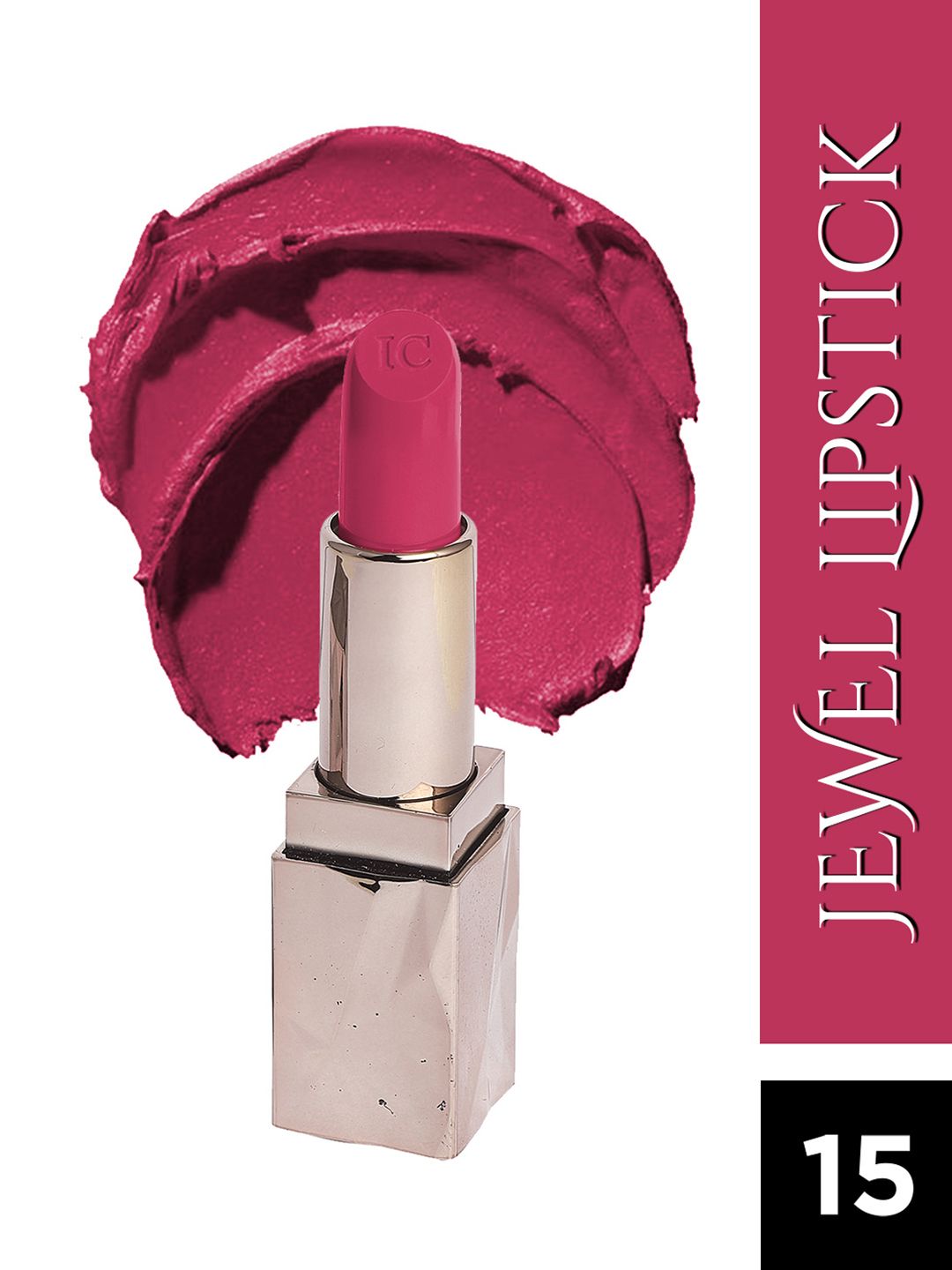 INCOLOR Women Pink Jewel Queen 15 Lipstick 3.7g Price in India