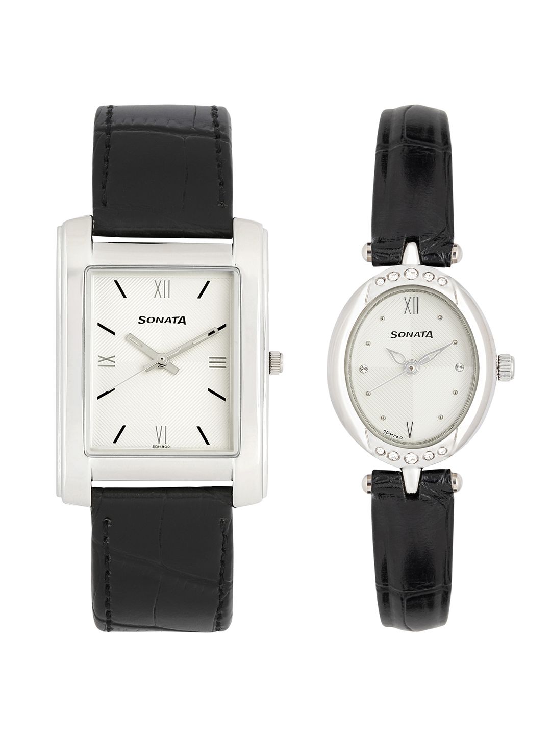 Sonata Pair 2018 Unisex White Analogue watch NL79538118SL01 Price in India