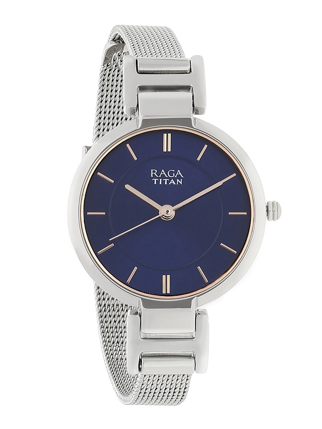 Titan Raga Viva II Women Blue Analogue watch NL2610SM01 Price in India