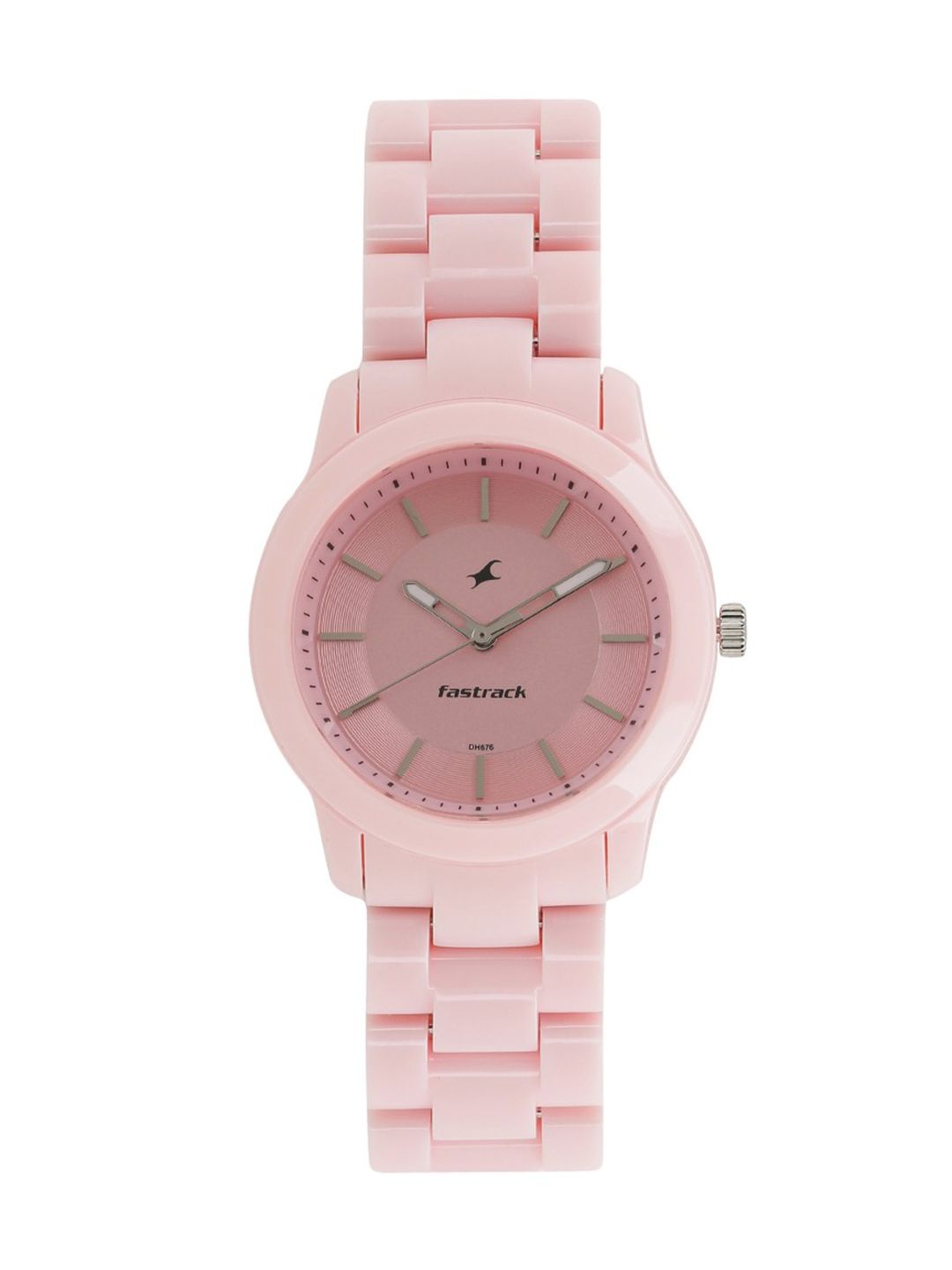 Fastrack Trendies Women Pink Analogue watch NL68006PP04 Price in India