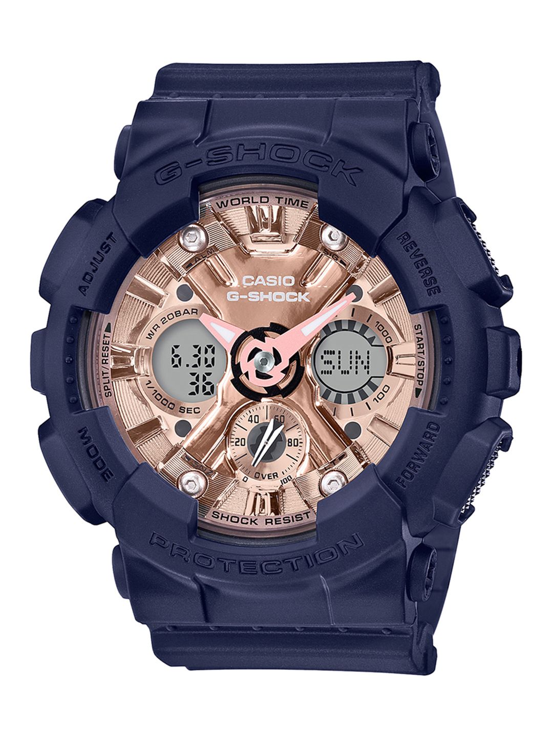 Buy CASIO G-SHOCK WOMEN GMA-S120SA-7A1DR White Analog-Digital dial