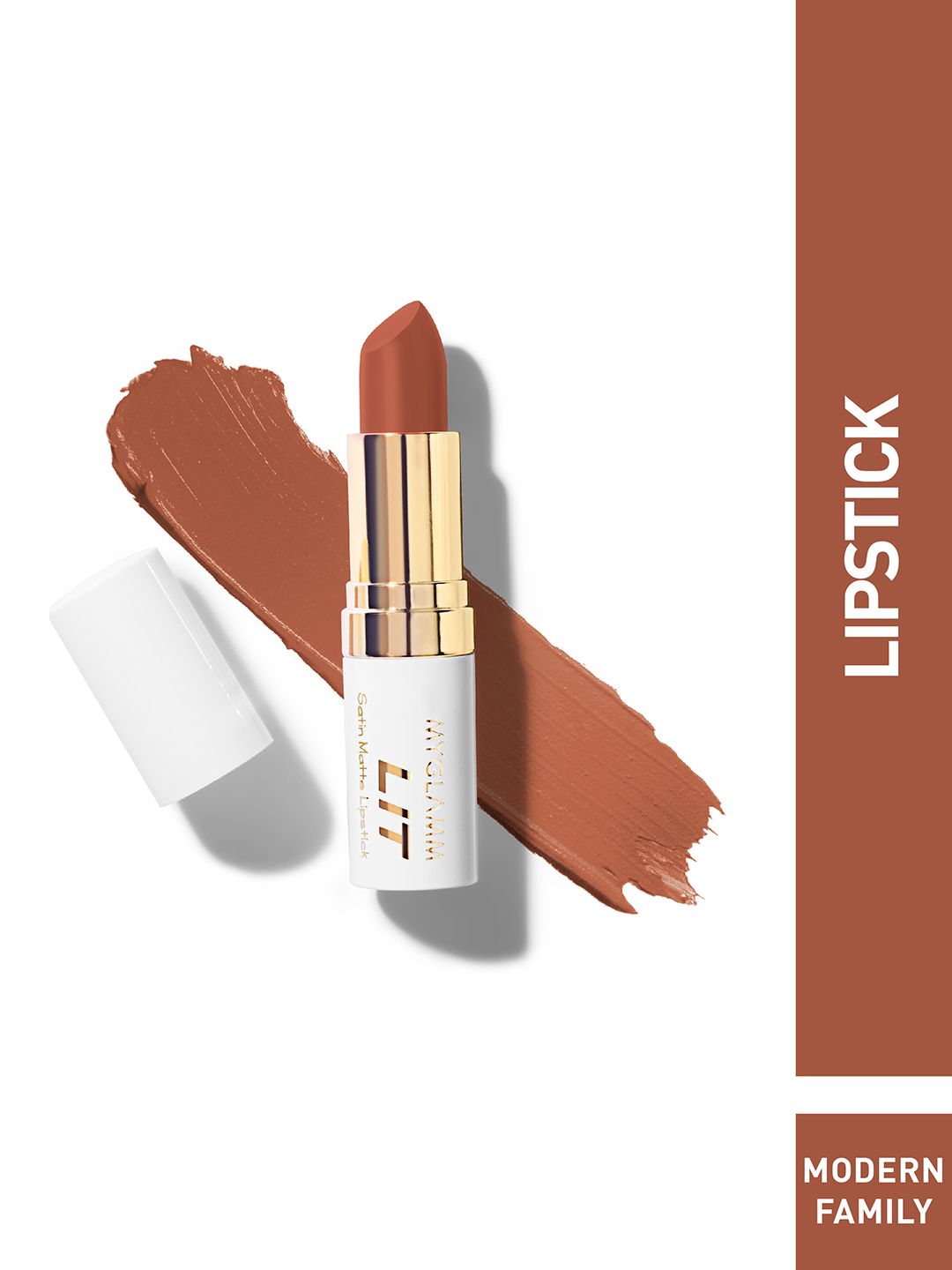 MyGlamm Lit Satin Matte Lipstick - Modern Family Price in India