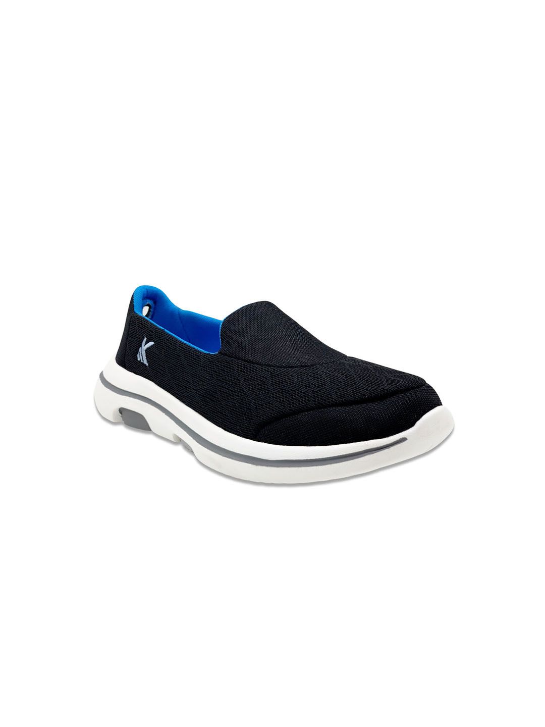 KazarMax Women Black Slip-On Walking Sneakers Price in India