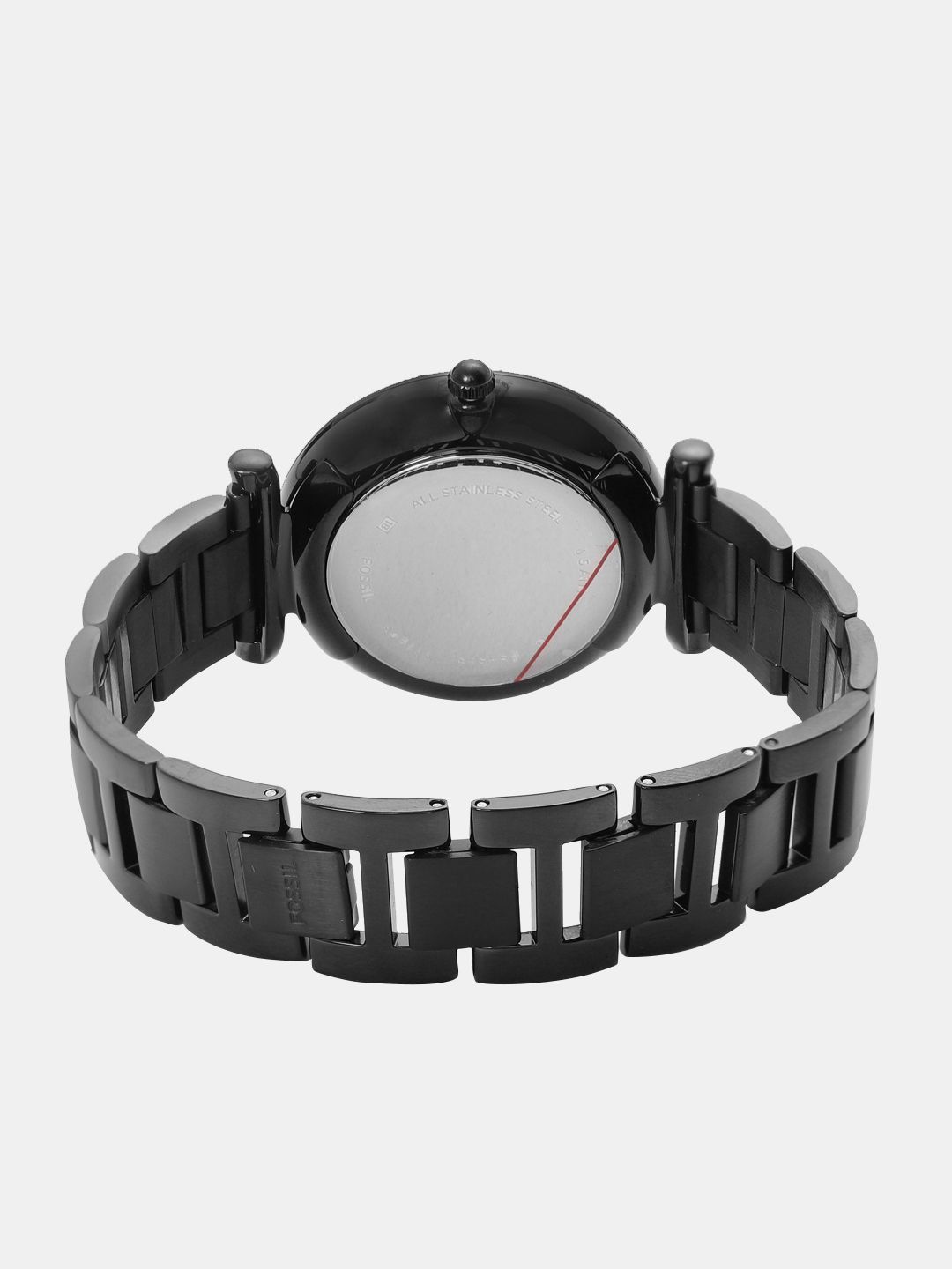 Fossil ES4543 Carlie Black Stainless Steel Crystal Multifunction Ladies Watch Fossil ES4543 Multifunctional Black Dial Women main image 3