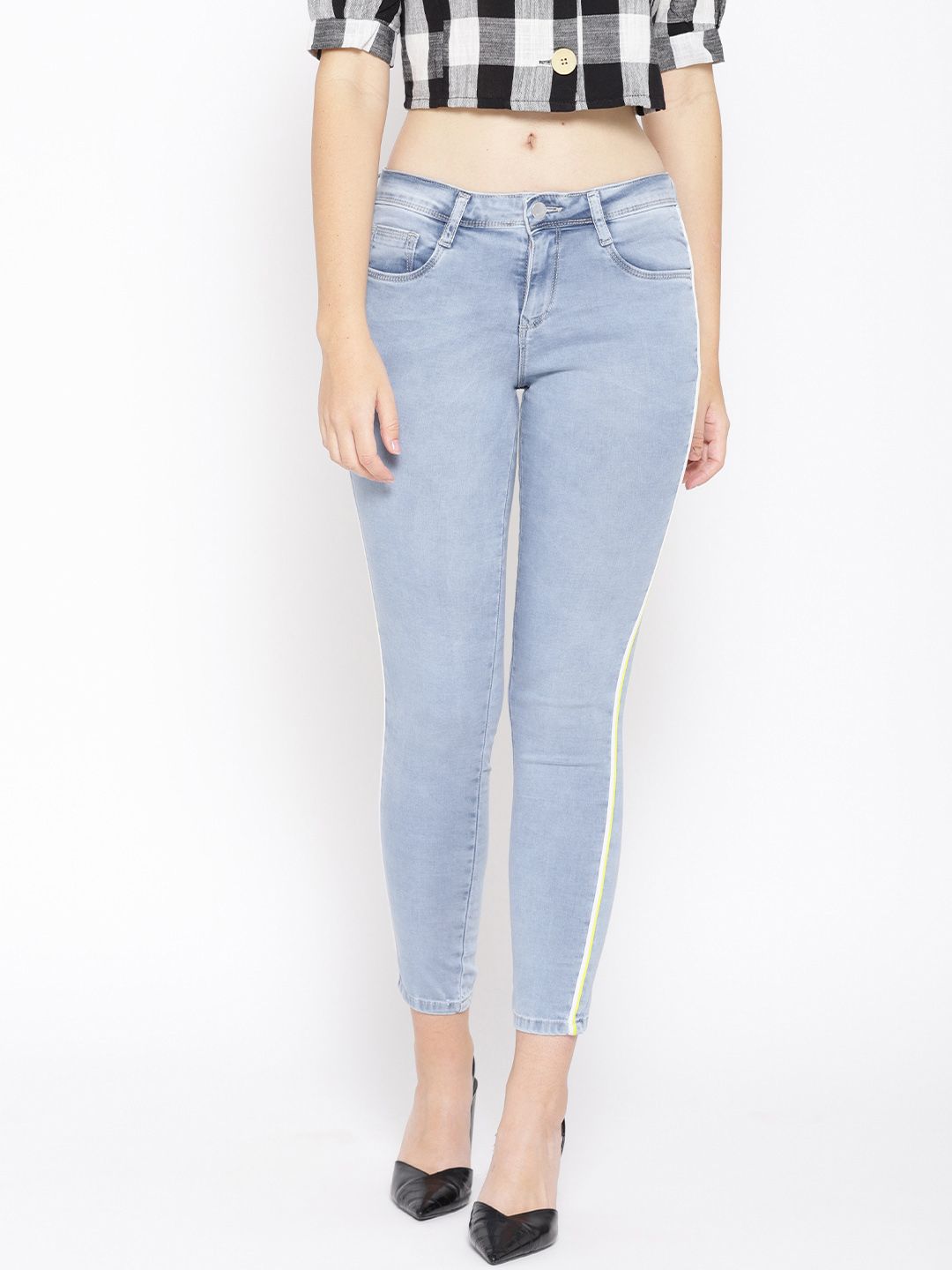 look cropped jeans