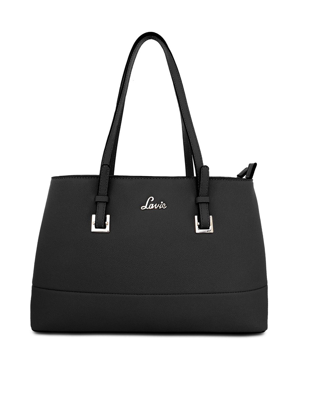 Lavie Black Solid Shoulder Bag Price in India