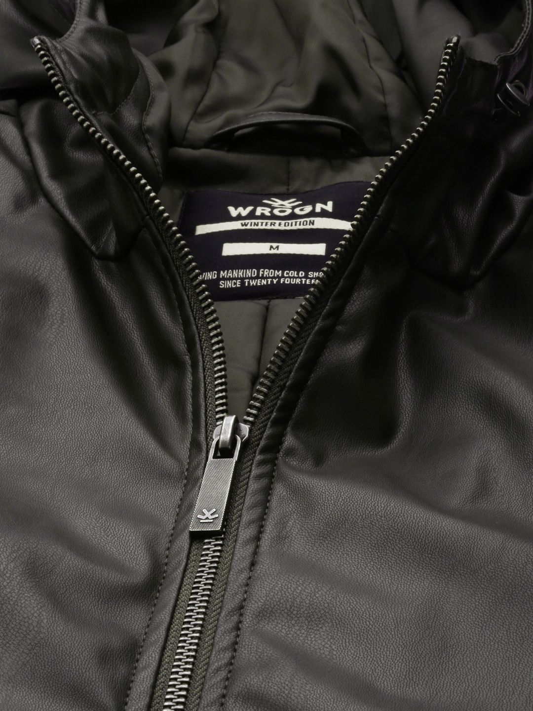 wrogn olive green jacket
