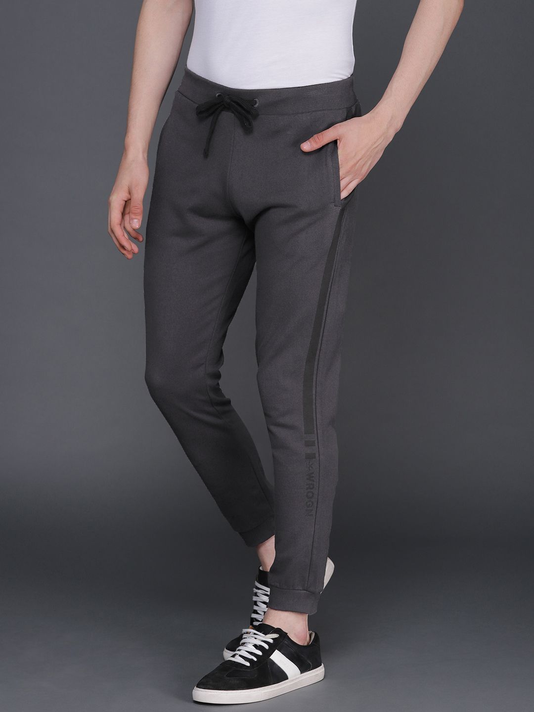 Wrogn track pants hot sale