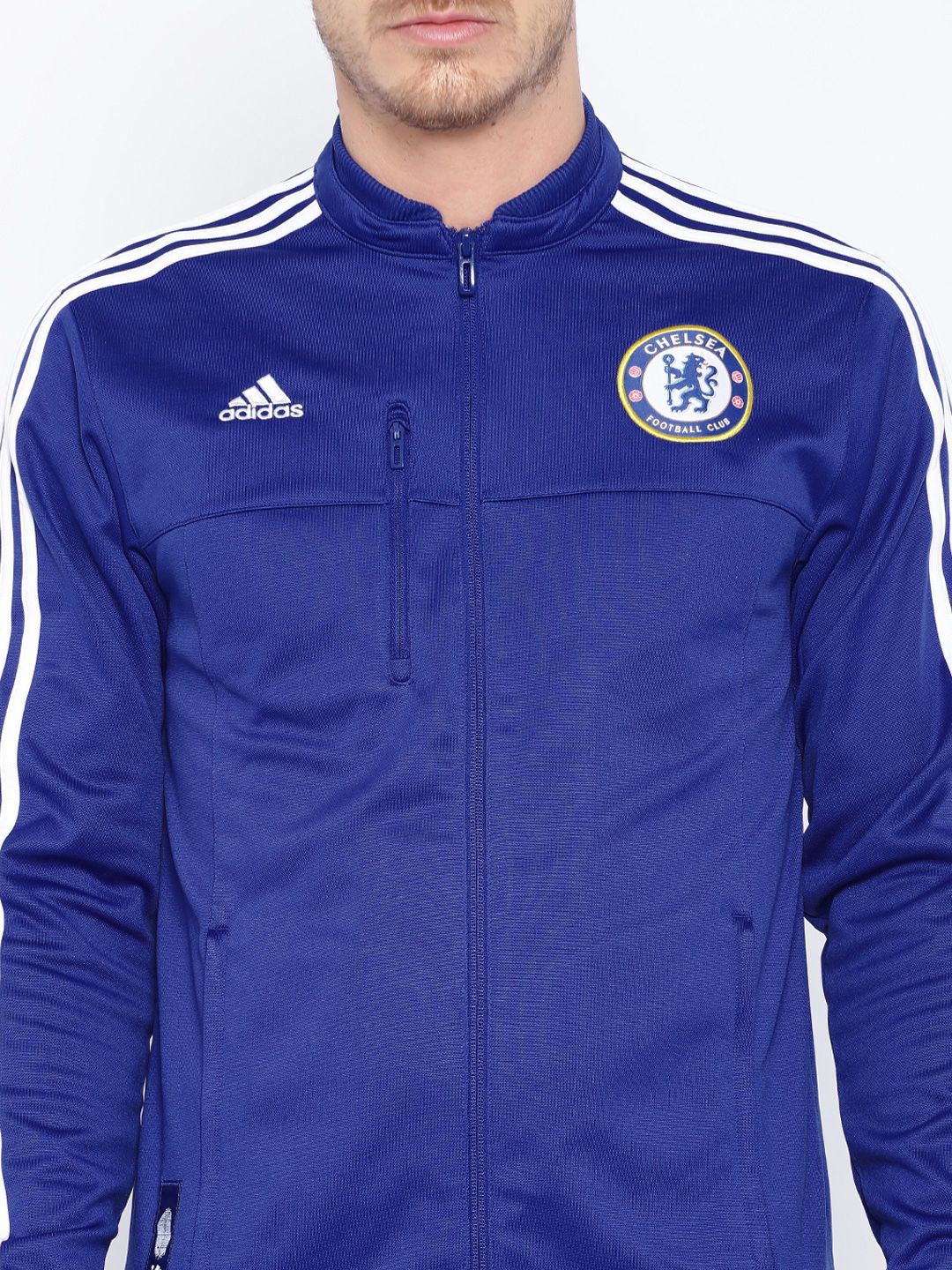 Buy ADIDAS Blue Chelsea F.C. ANTH Jacket - Jackets for Men 1019429
