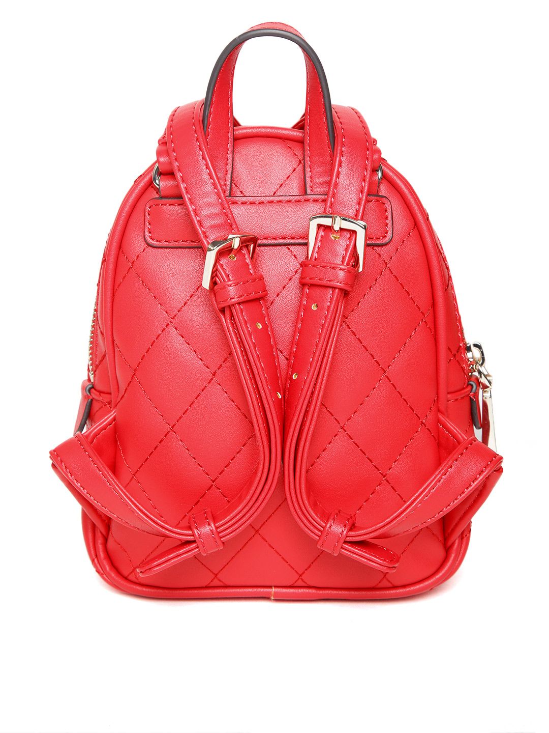 GUESS Red Quilted Backpack Guess Red Illy Quilted Backpack main image 4