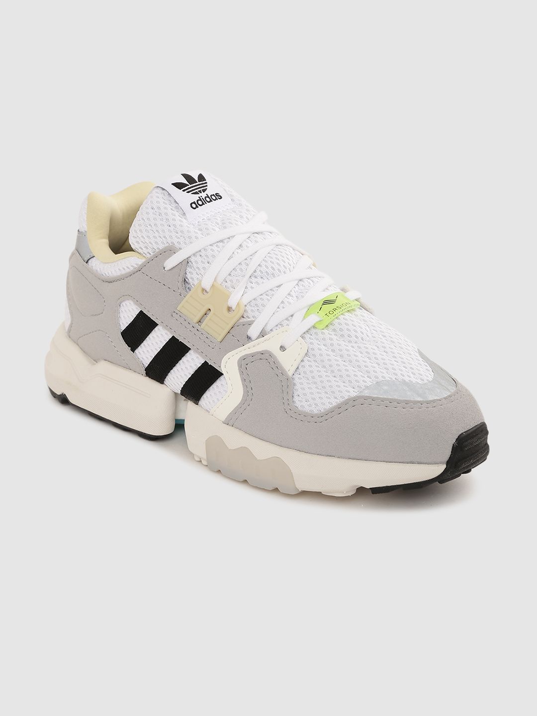 Buy ADIDAS Originals Women Grey & Off-White ZX Torsion