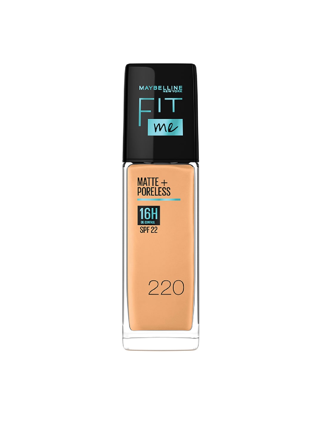 Maybelline New York Fit Me! Matte+Poreless Liquid Foundation 30 ml - Natural Beige 220 Price in India