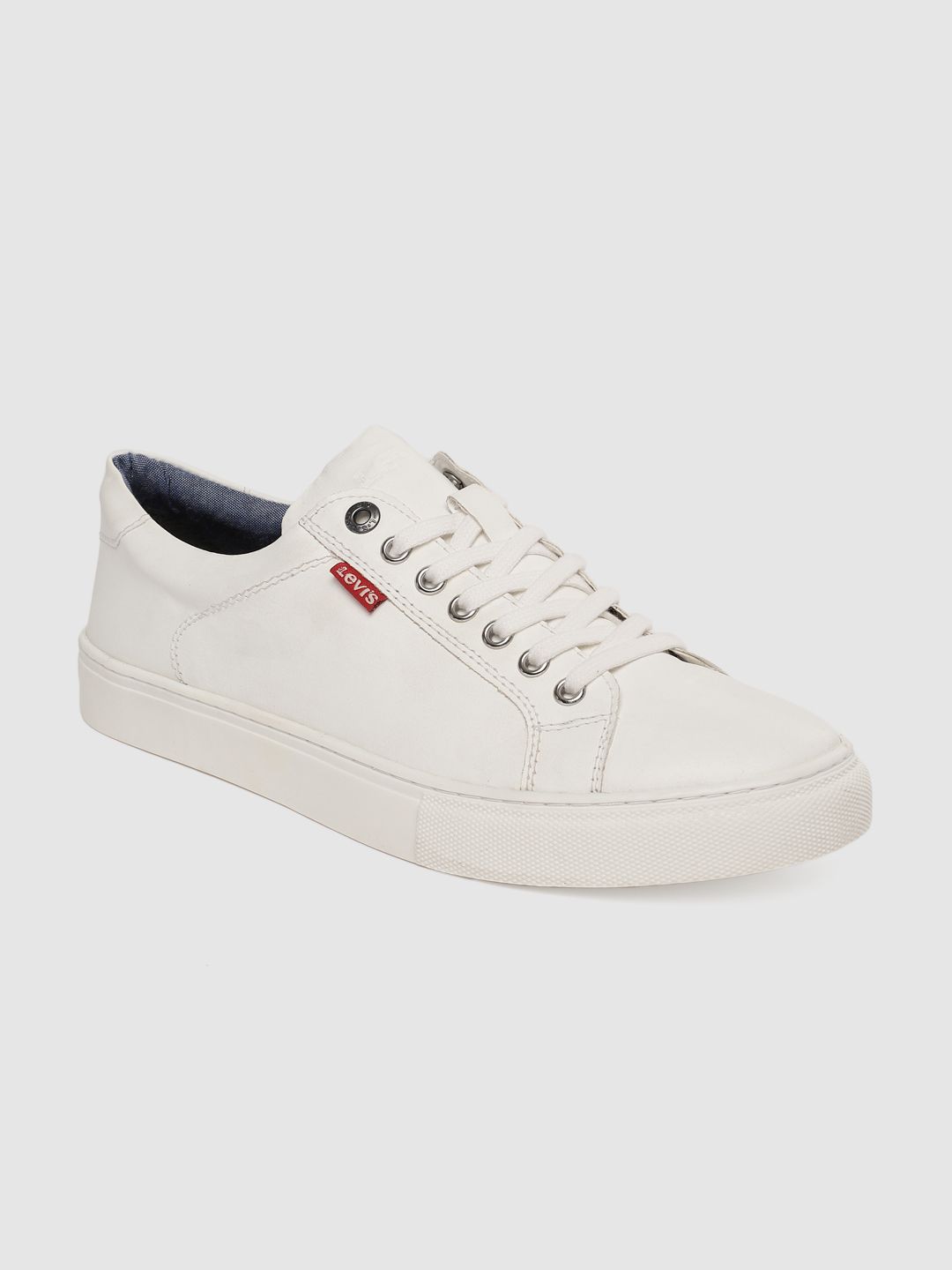 Levis Men White Sneakers