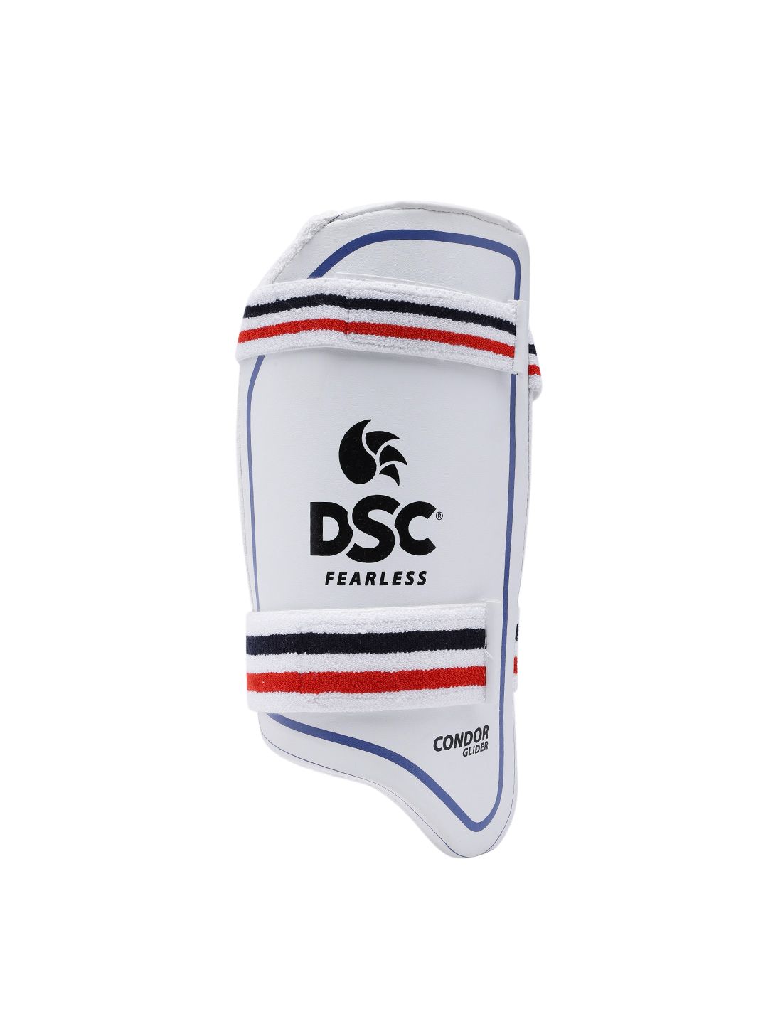 DSC Unisex White Brand Logo Printed Condor Glider Cricket Thigh Pad Price in India