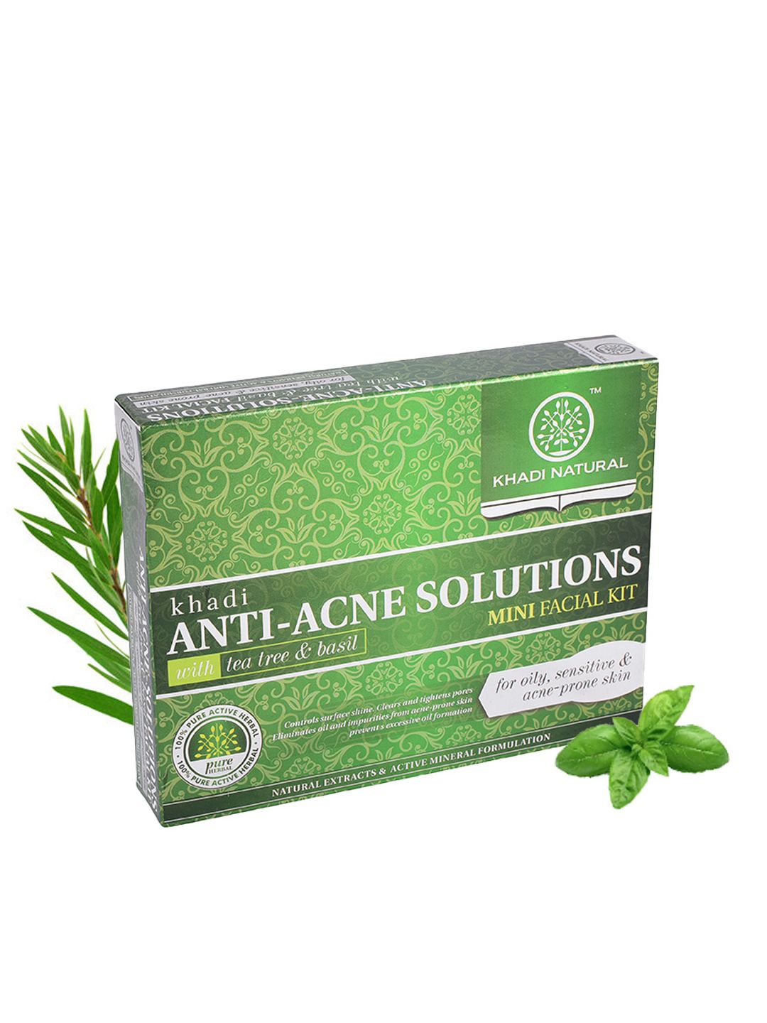 Khadi Natural Anti-Acne Solutions Mini Facial Kit