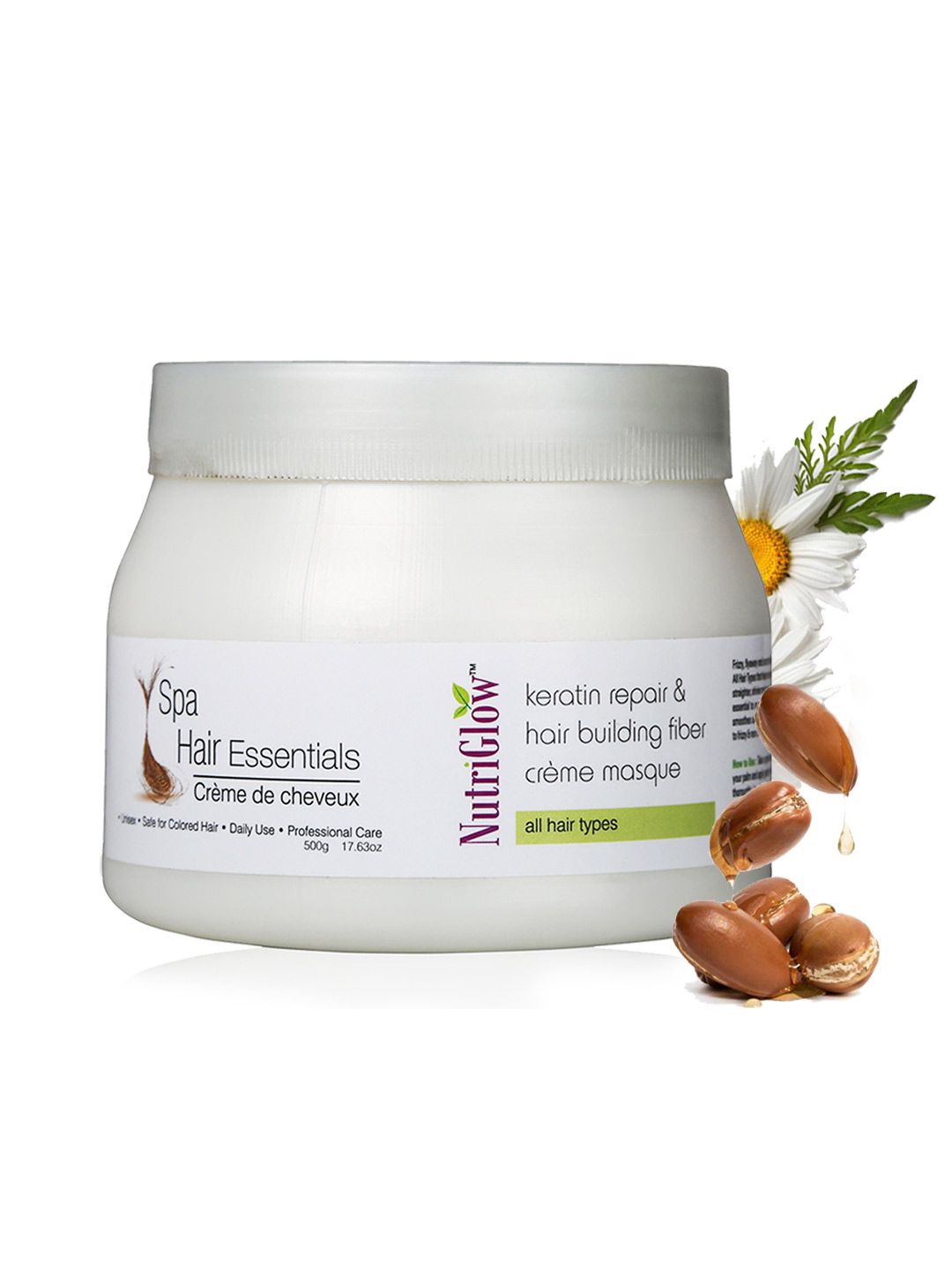 Nutriglow Protein Rich Spa Hair Essentials for All Hair Types 500 g Price in India