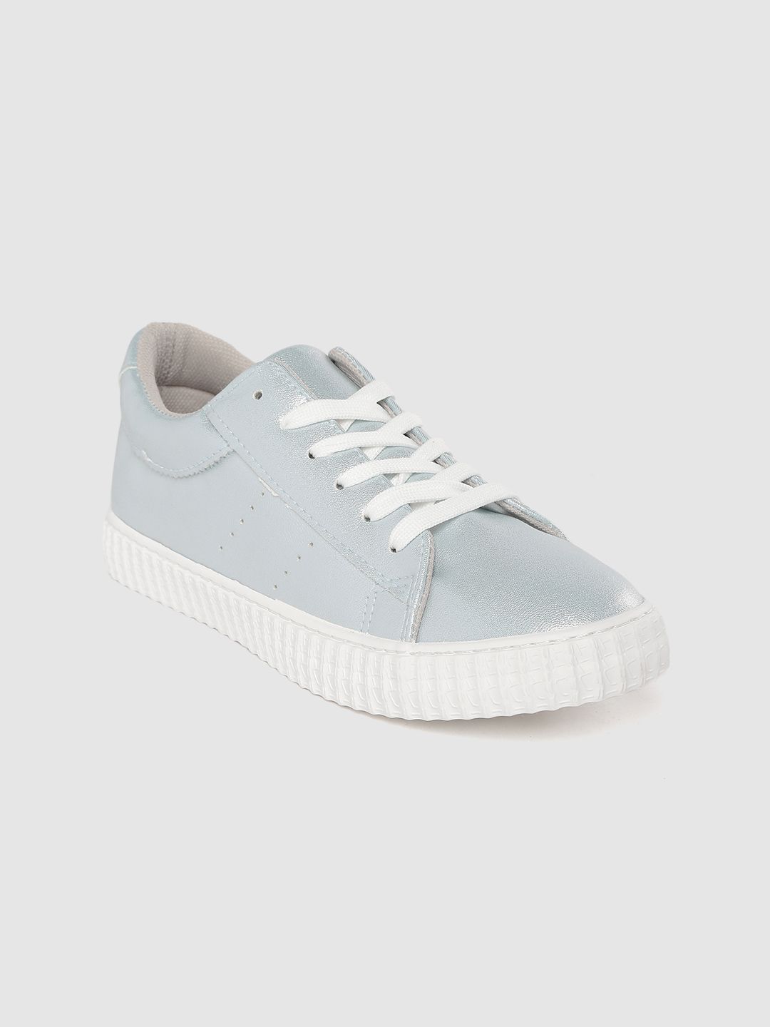 Allen Solly Women Blue Solid Sneakers Price in India