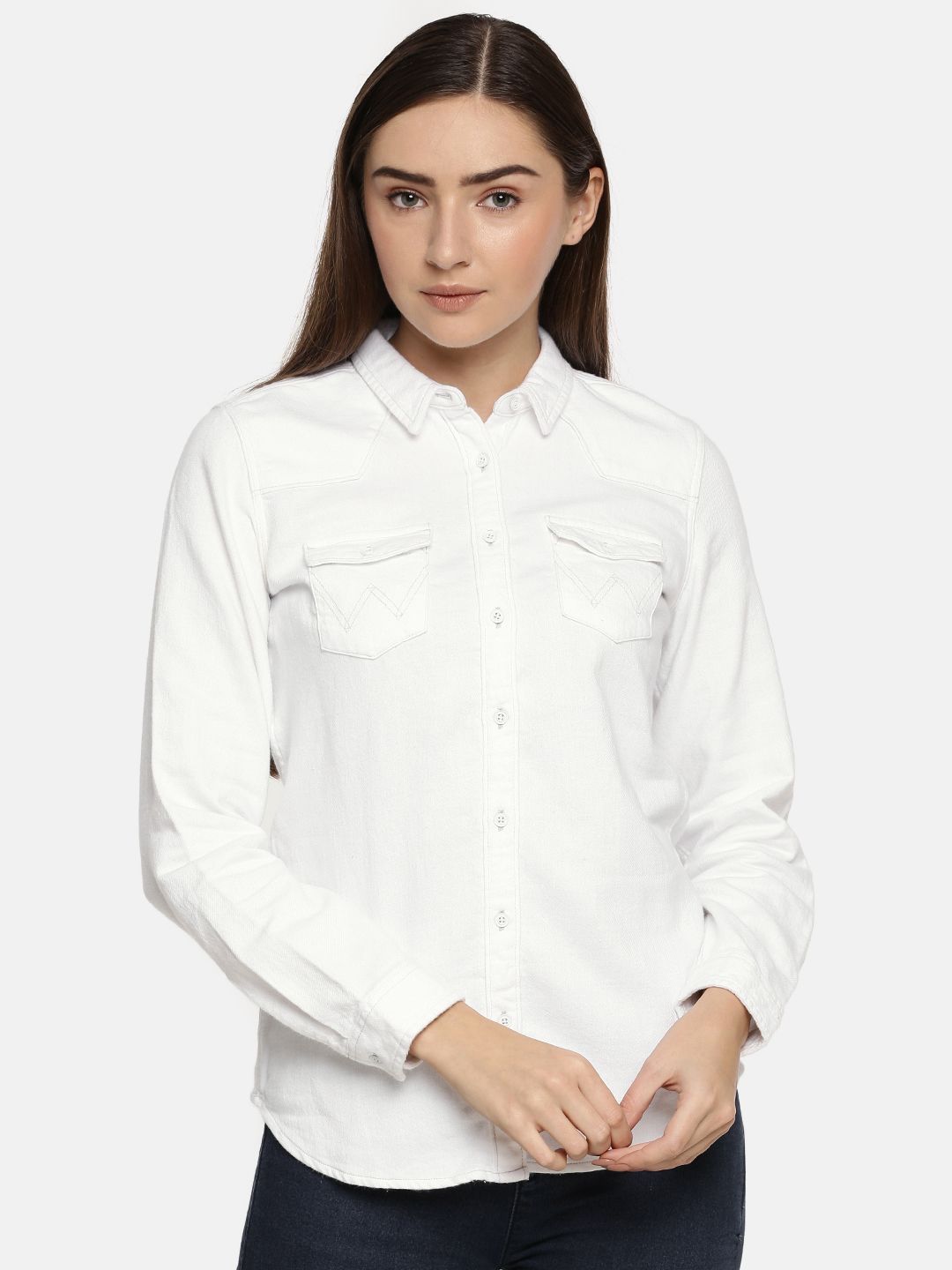 wrangler casual shirts