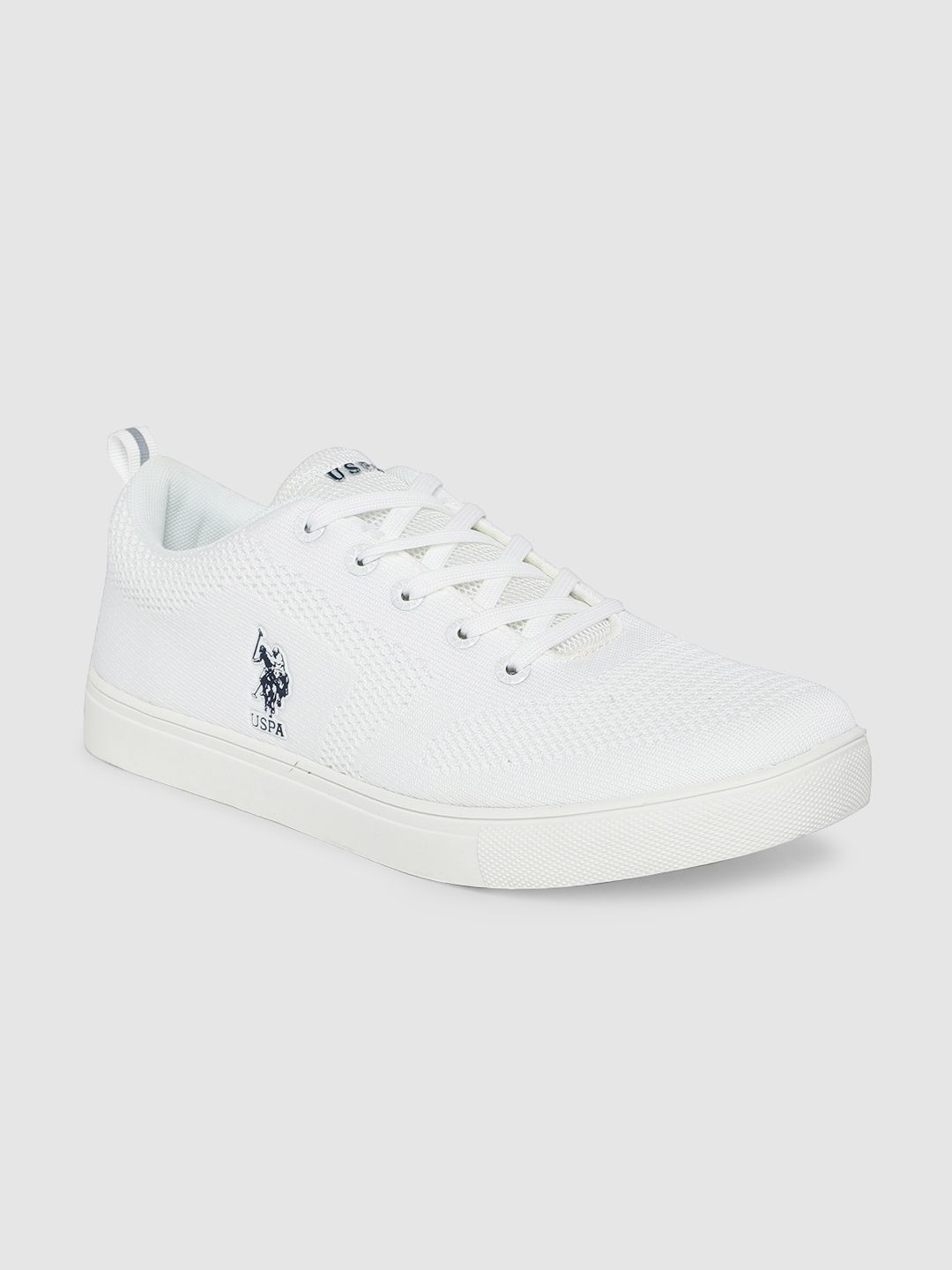 U.S. Polo Assn. Men Off-White Sneakers