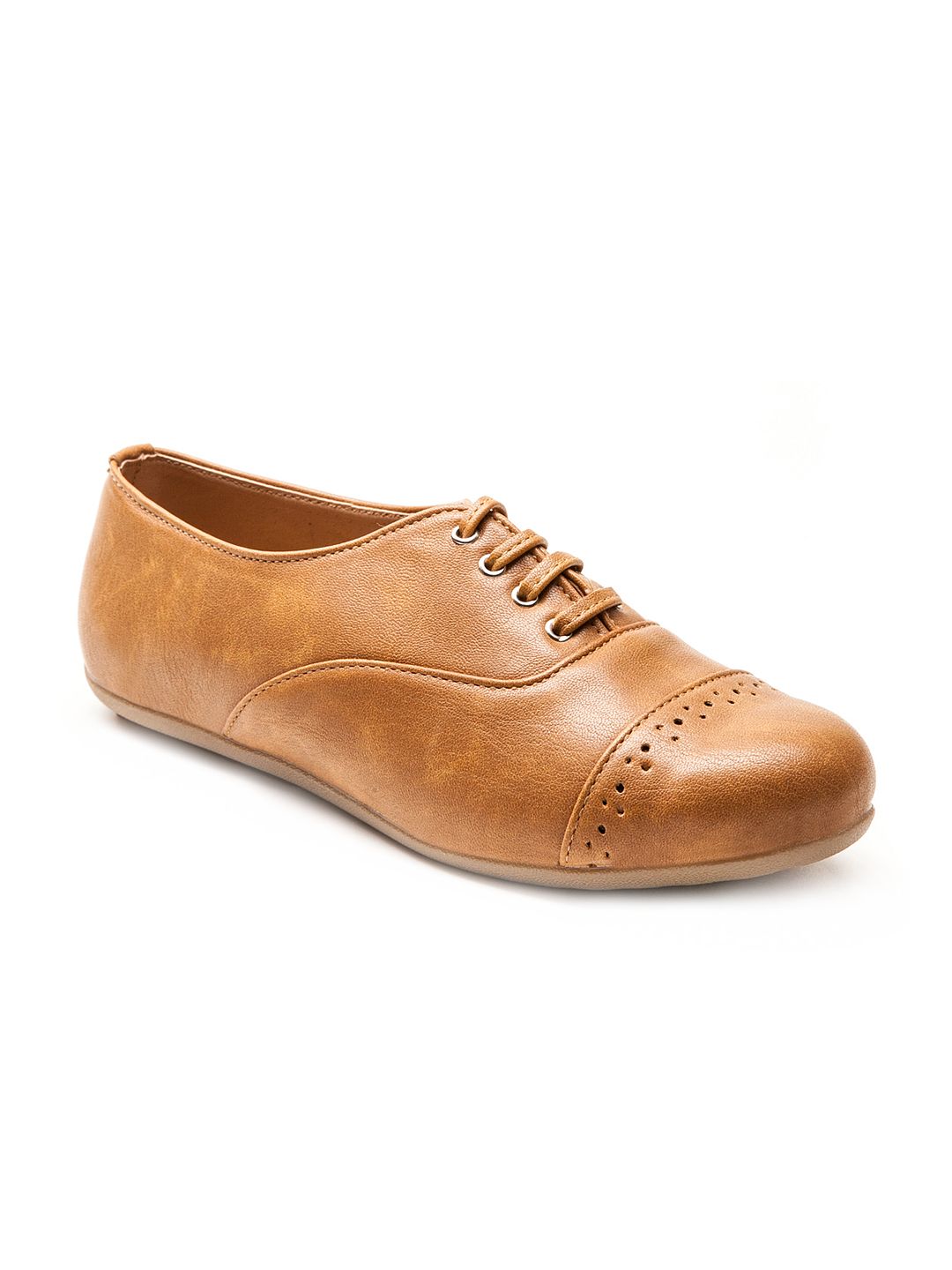 Marc Loire Women Brown Oxfords Price in India