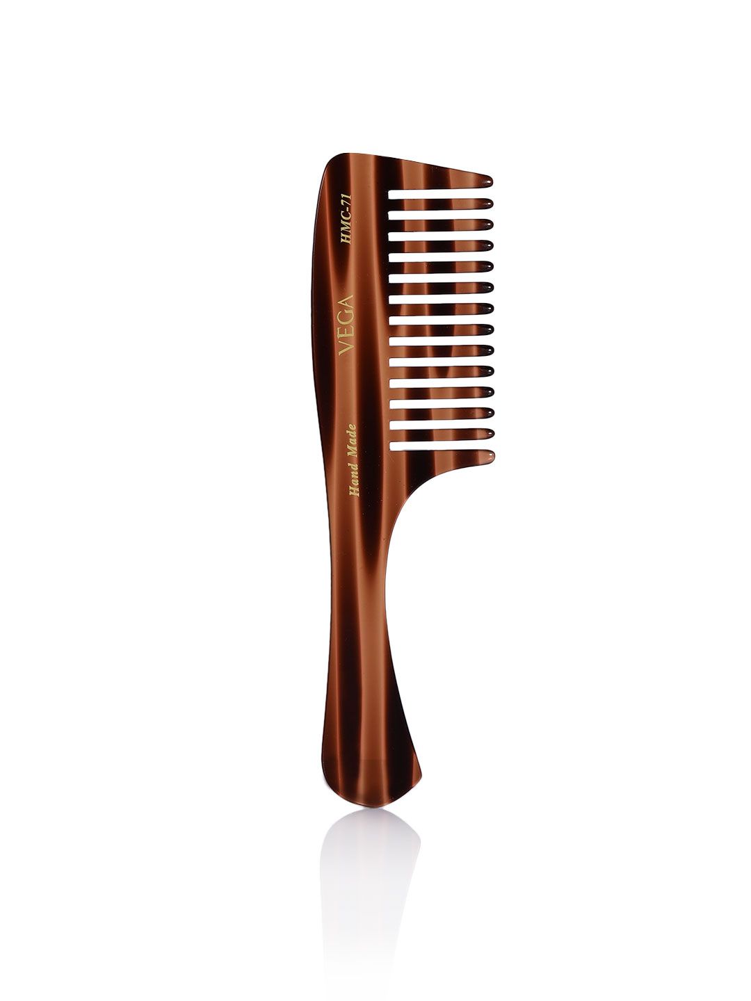 VEGA Unisex Brown Hand Made Shampoo Comb HMC-71 Price in India