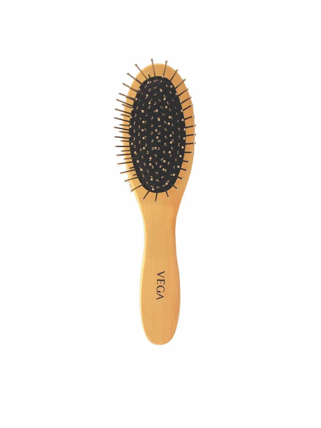 VEGA Brown Cushioned With Steel Pin Paddle Brush Price in India