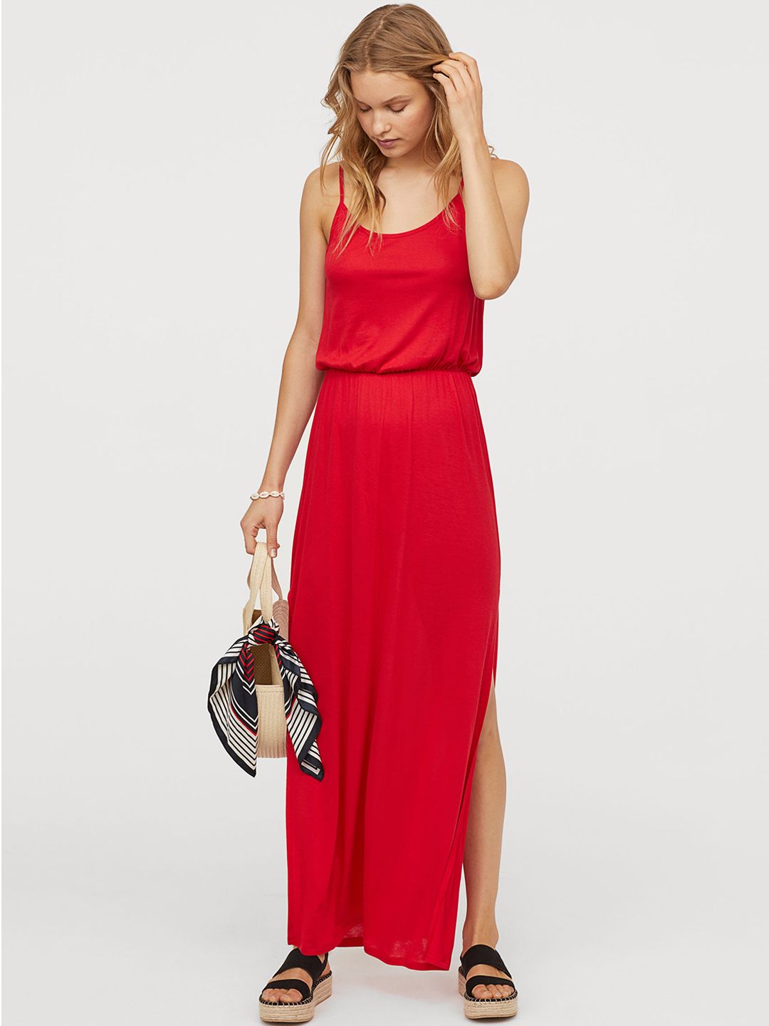 sexy floral maxi dress Personal Invitation Split Maxi Dress Floral Red