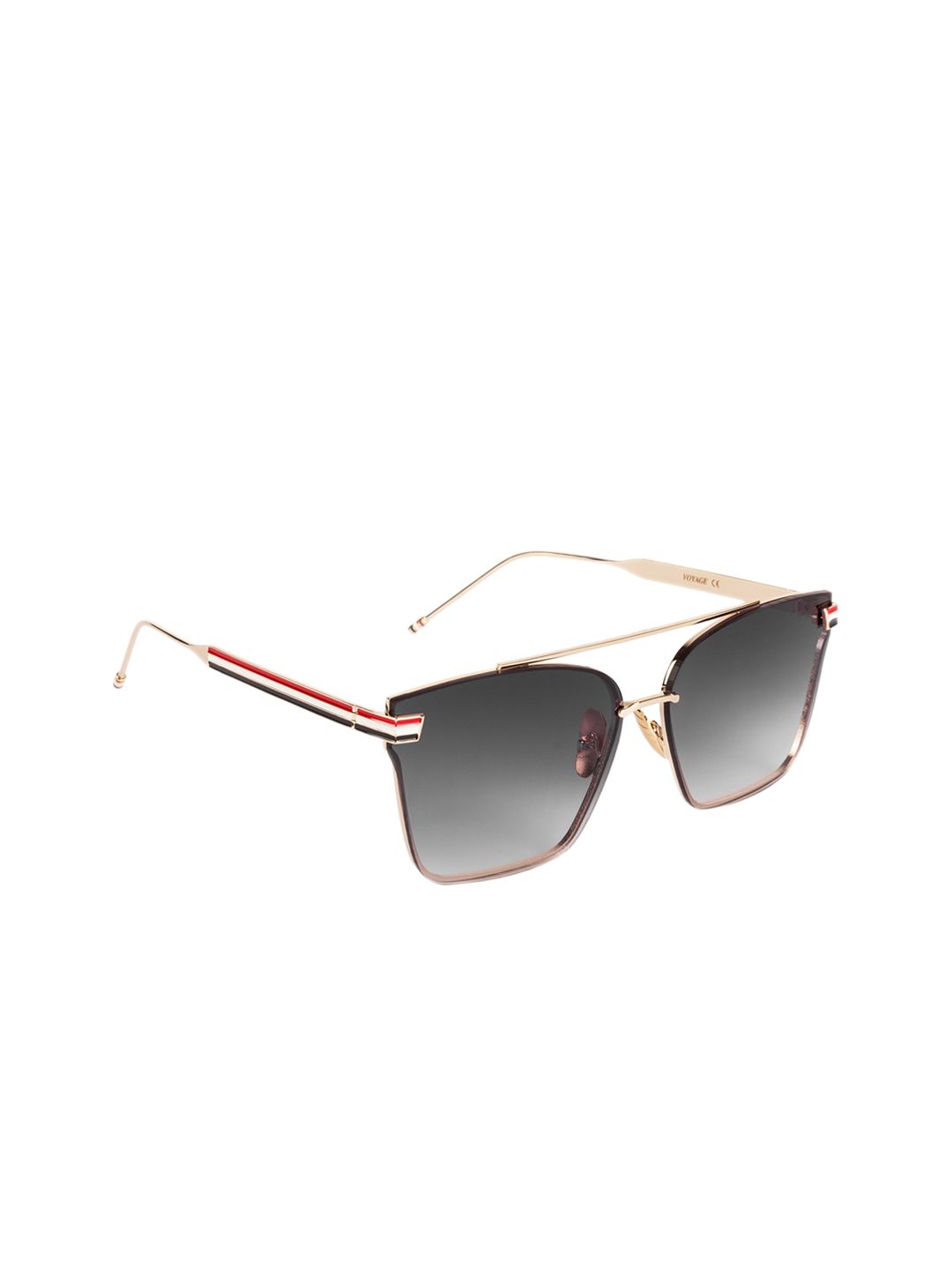 Voyage Unisex Black Wayfarer Sunglasses KS8072MG2828 Price in India