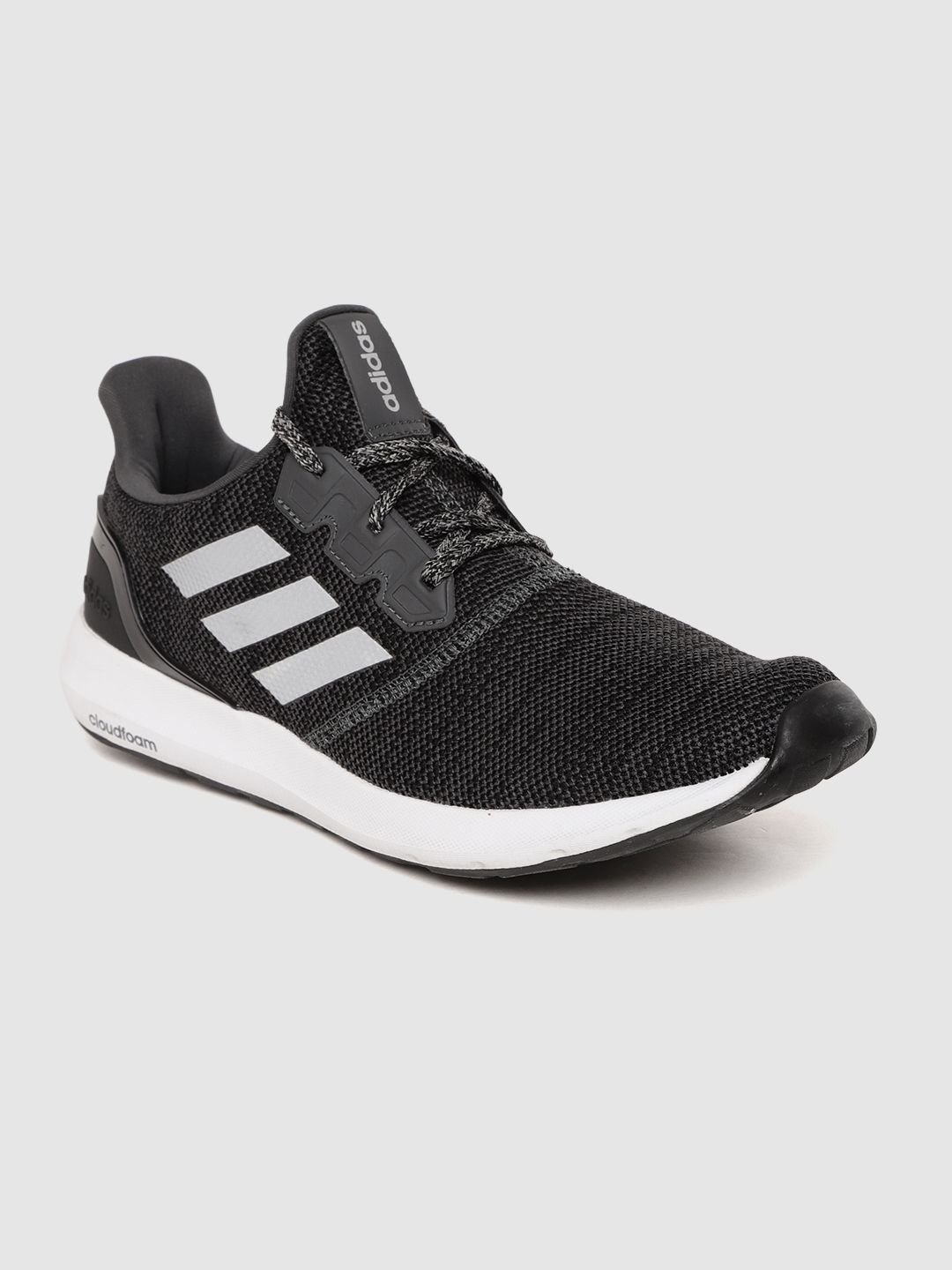 ADIDAS Men Charcoal Grey Zeta 1.0 Running Shoes