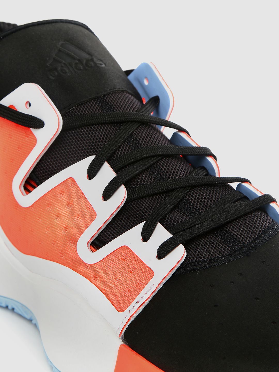 Buy ADIDAS Men Black & Orange Pro Vision Colourblocked Basketball Shoes -  Sports Shoes for Men 10395235 | Myntra