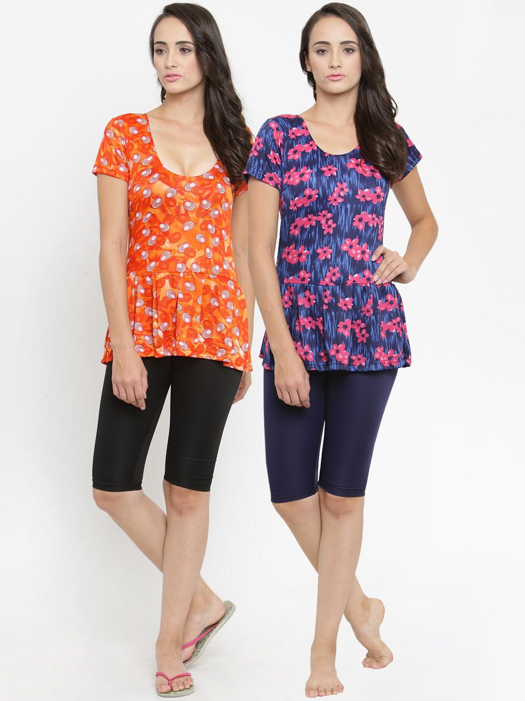 N-Gal Women Pack of 2 Swimwears Price in India