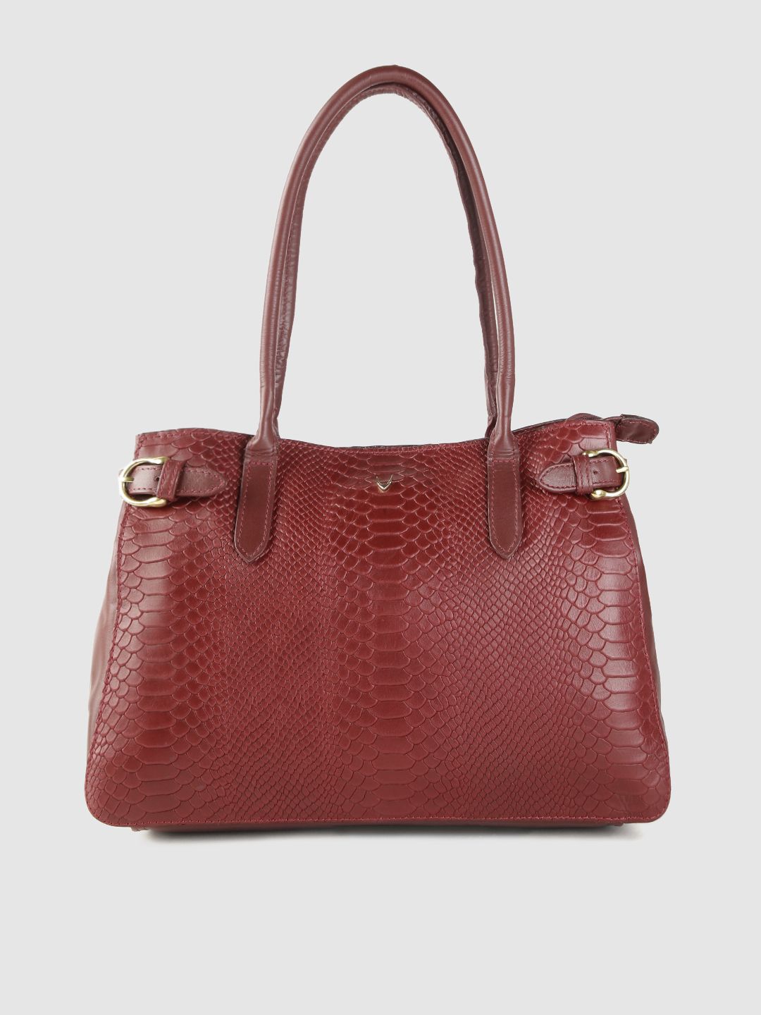 Hidesign Red Textured Shoulder Bag Price in India