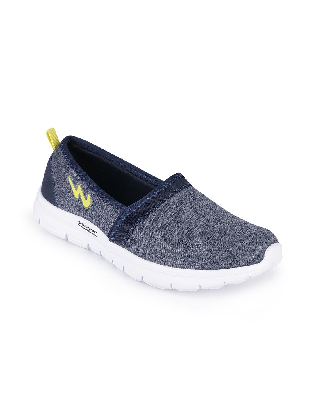 Campus Women Blue Canvas Walking Shoes Price in India