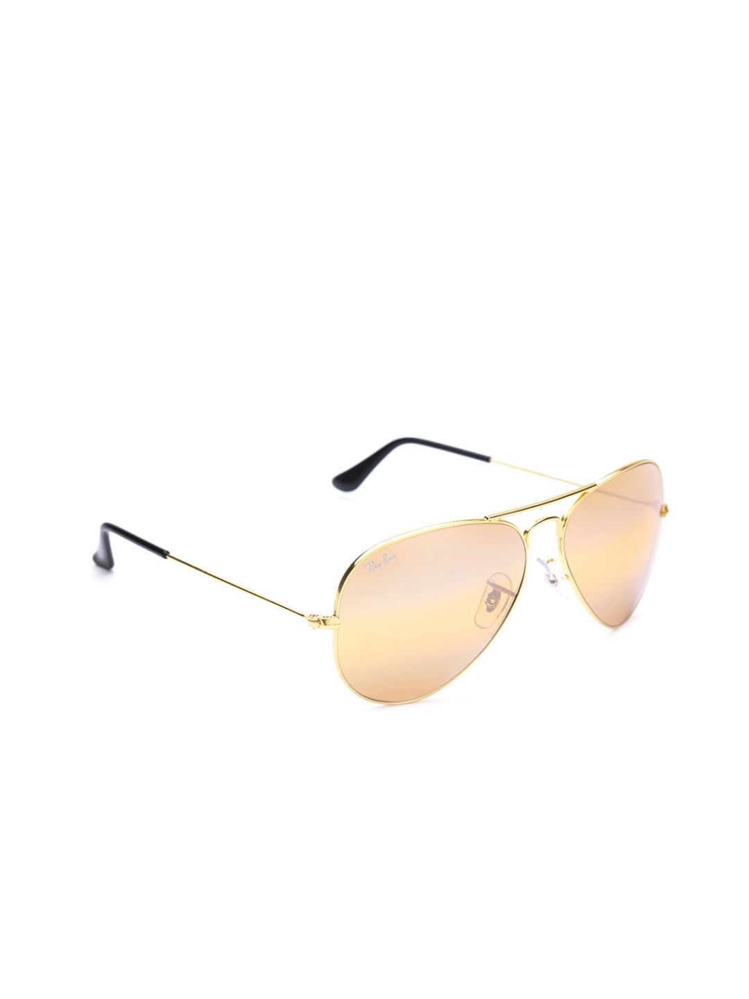 RAY-BAN Men Photocromic Orange Lens Pilot Sunglasses - 0RB3025I001/4F58