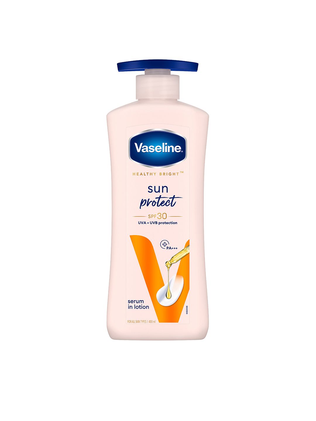 Vaseline Sun Protect SPF 30 Body Lotion to Reduce Tan Lines UVA + UVB PA+++ - 400 ml