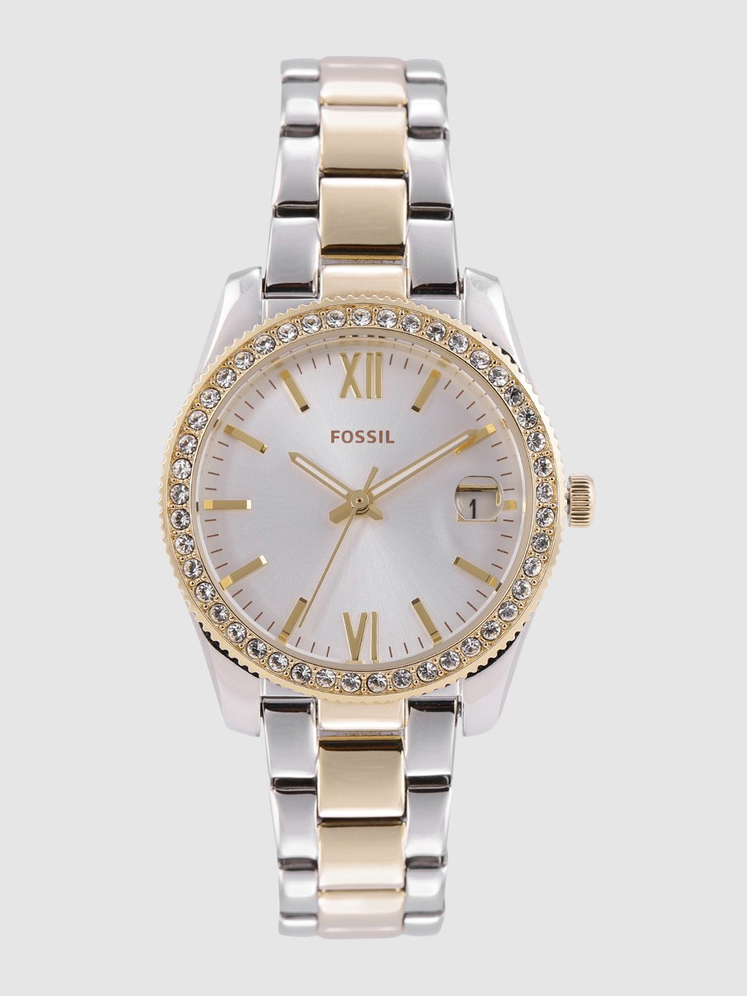 Fossil Fossil Women Cream-Coloured Analogue Watch ES4319_FSS