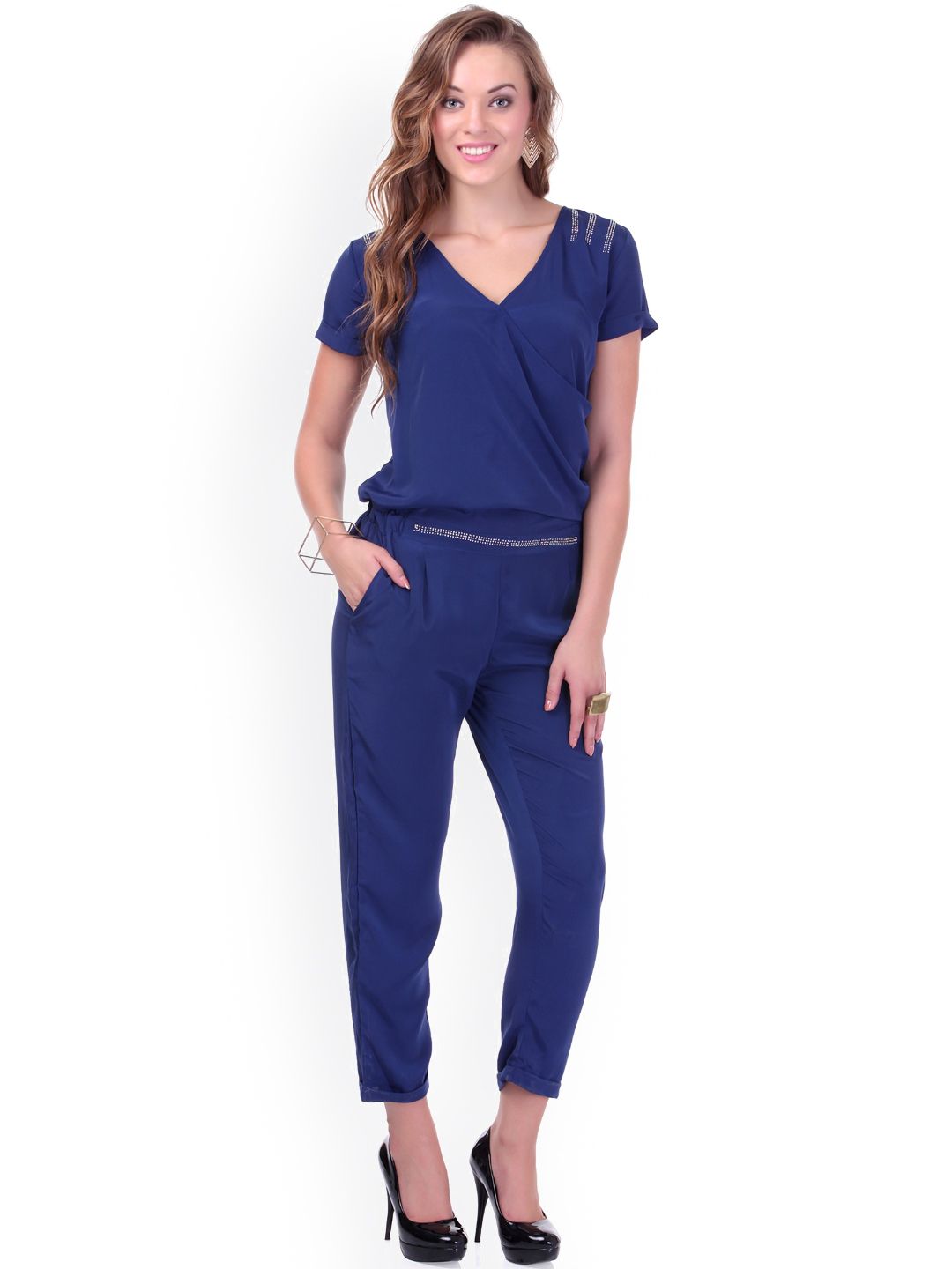 SASSAFRAS Blue Jumpsuit Price in India