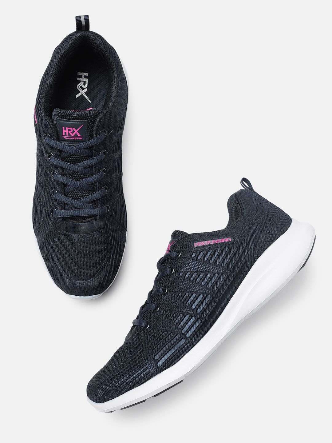 HRX by Hrithik Roshan Women navy Blue Aero Active Running Shoe Price in India