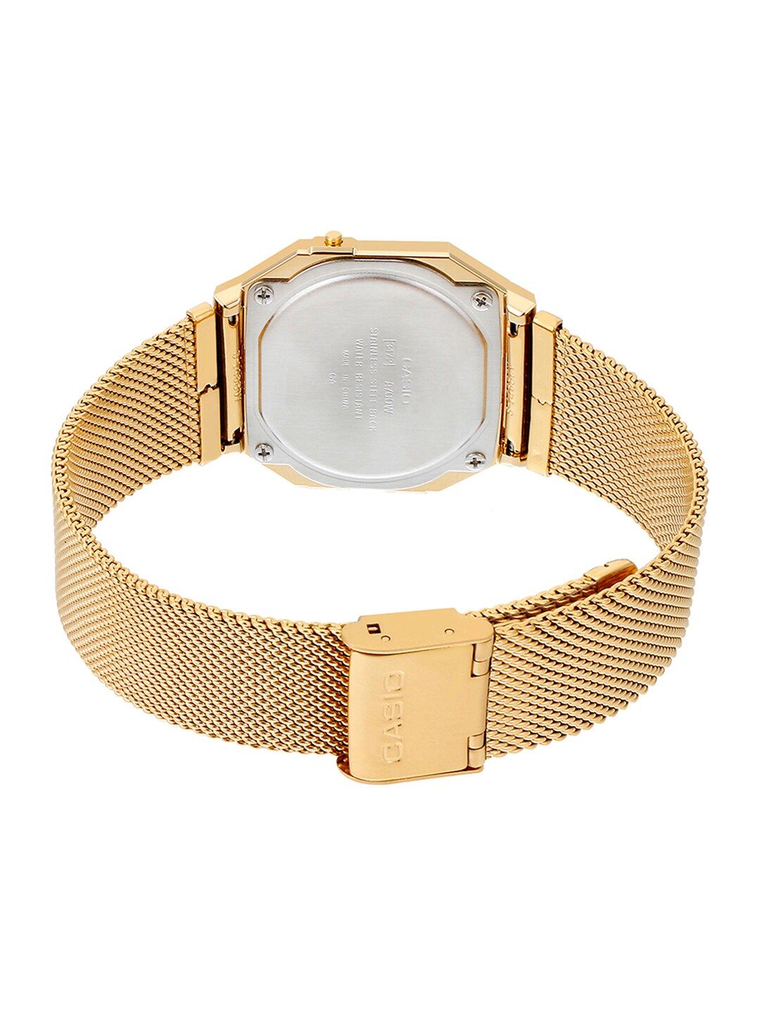 Buy CASIO Vintage A700WMG-9ADF Gold Digital Dial Gold Stainless