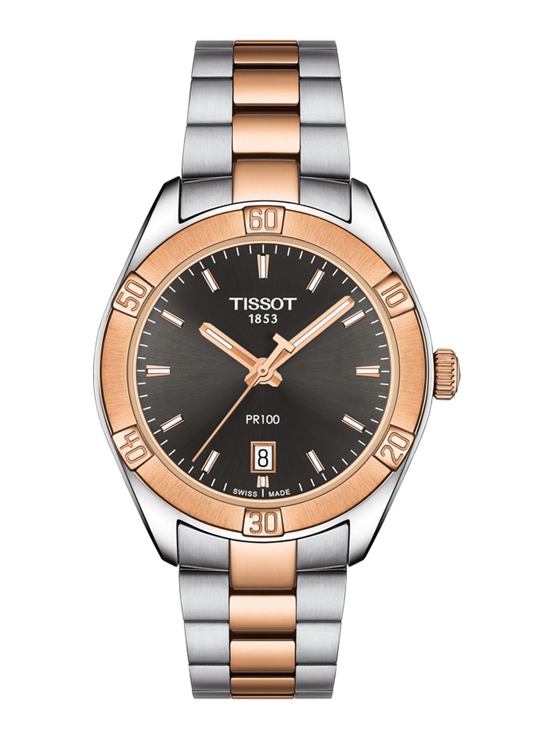 TISSOT Women Black PR 100 Sport Chic Analogue Watch T1019102206100 Price in India