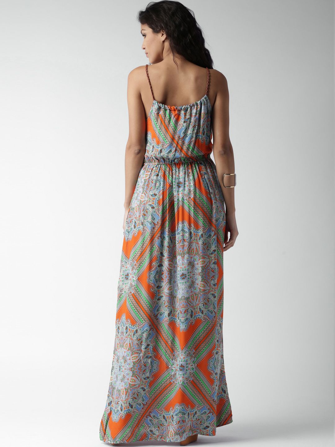 Buy Boohoo Multicoloured Printed Maxi Dress - Dresses for Women 1057759 |  Myntra