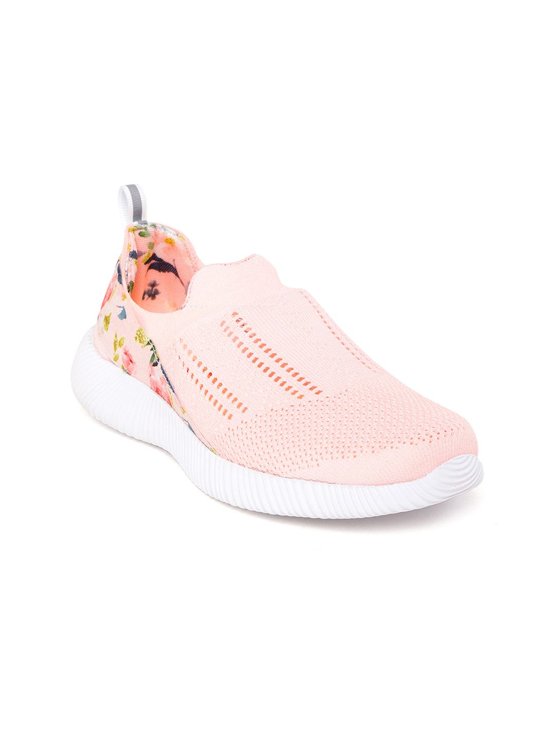 KazarMax Women Peach-Coloured Solid Training Slip-On Shoes Price in India