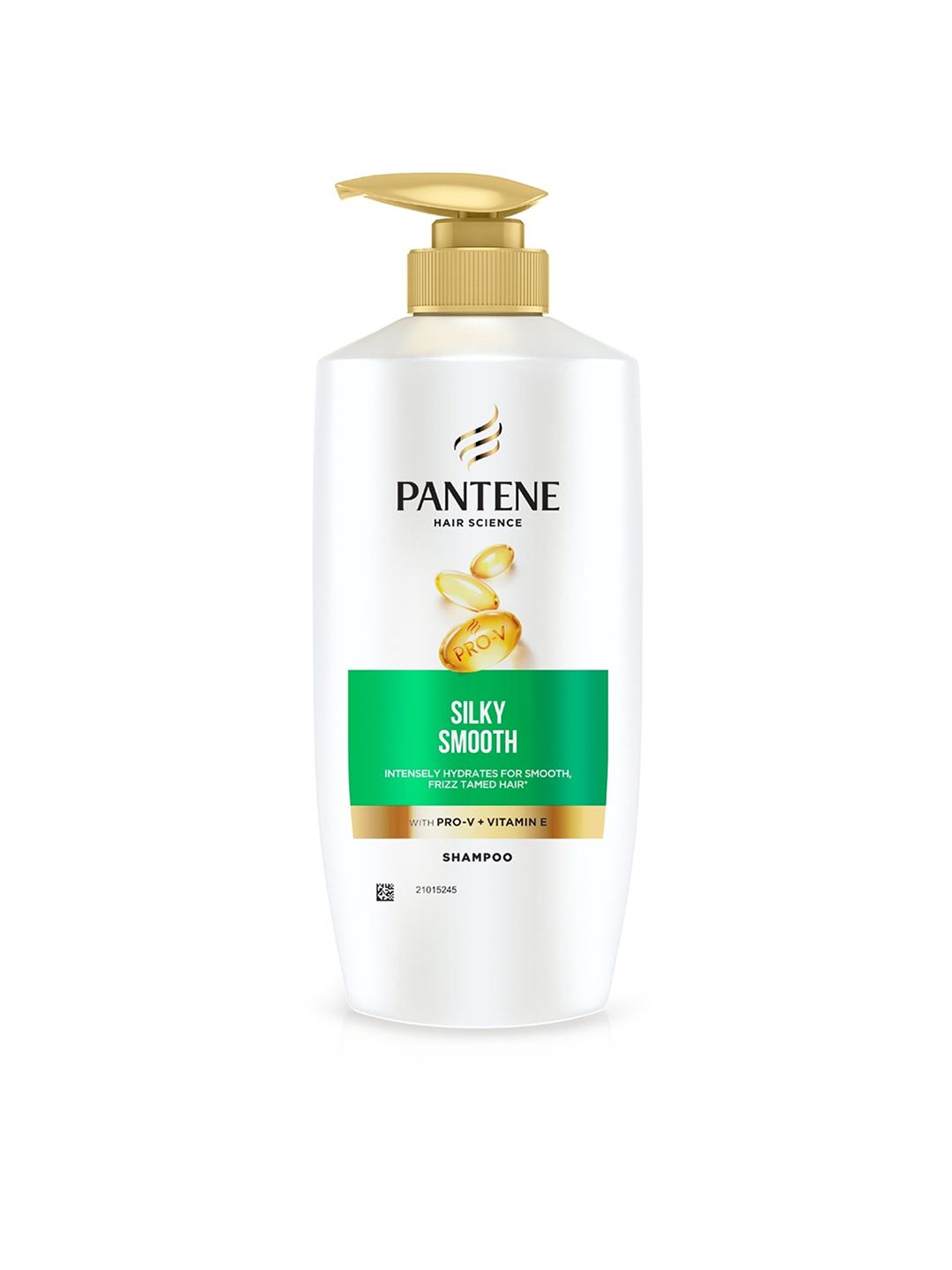 Pantene Hair Science Silky Smooth Shampoo with Pro-Vitamins &Vitamin E - 650ml