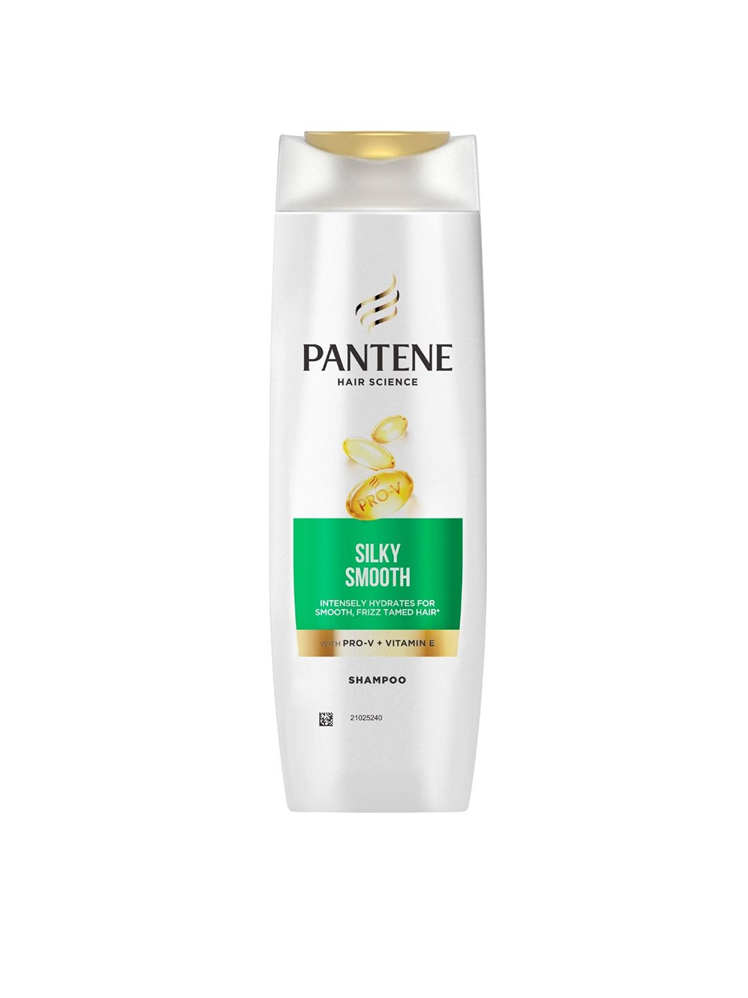 Pantene Hair Science Silky Smooth Shampoo with Pro-Vitamins &Vitamin E - 340ml