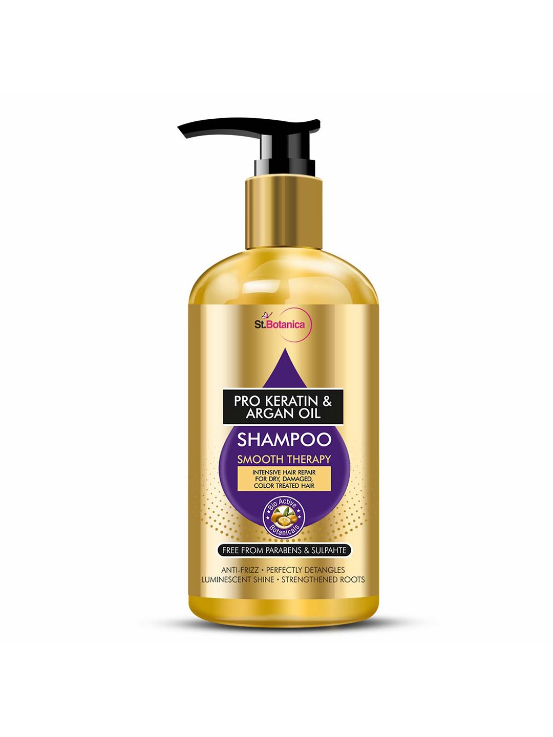 StBotanica Pro Keratin & Argan Oil Smooth Therapy Shampoo 300ml Price in India