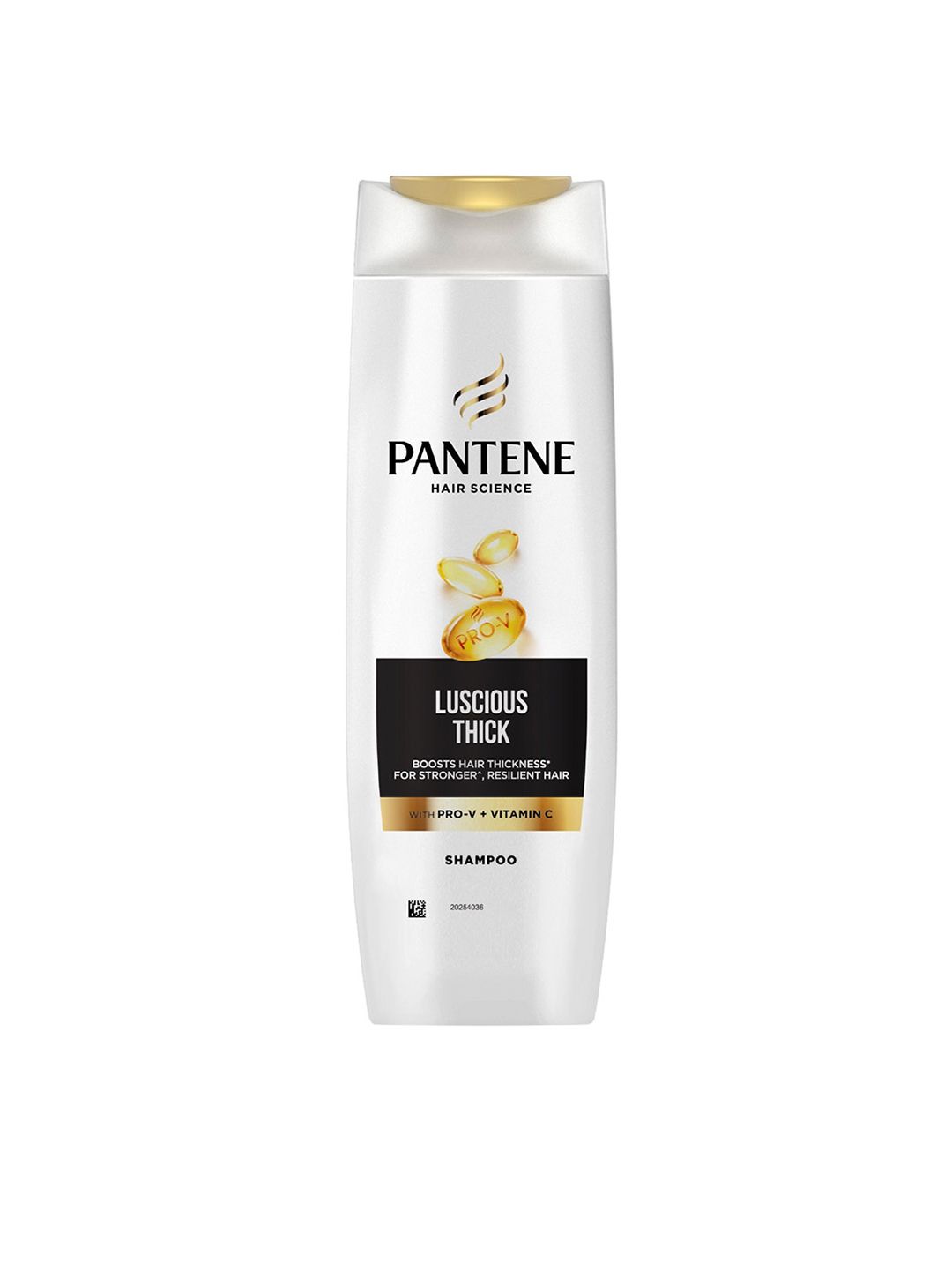 Pantene Hair Science Luscious Thick Shampoo with Pro-Vitamins &  Vitamin C - 340ml