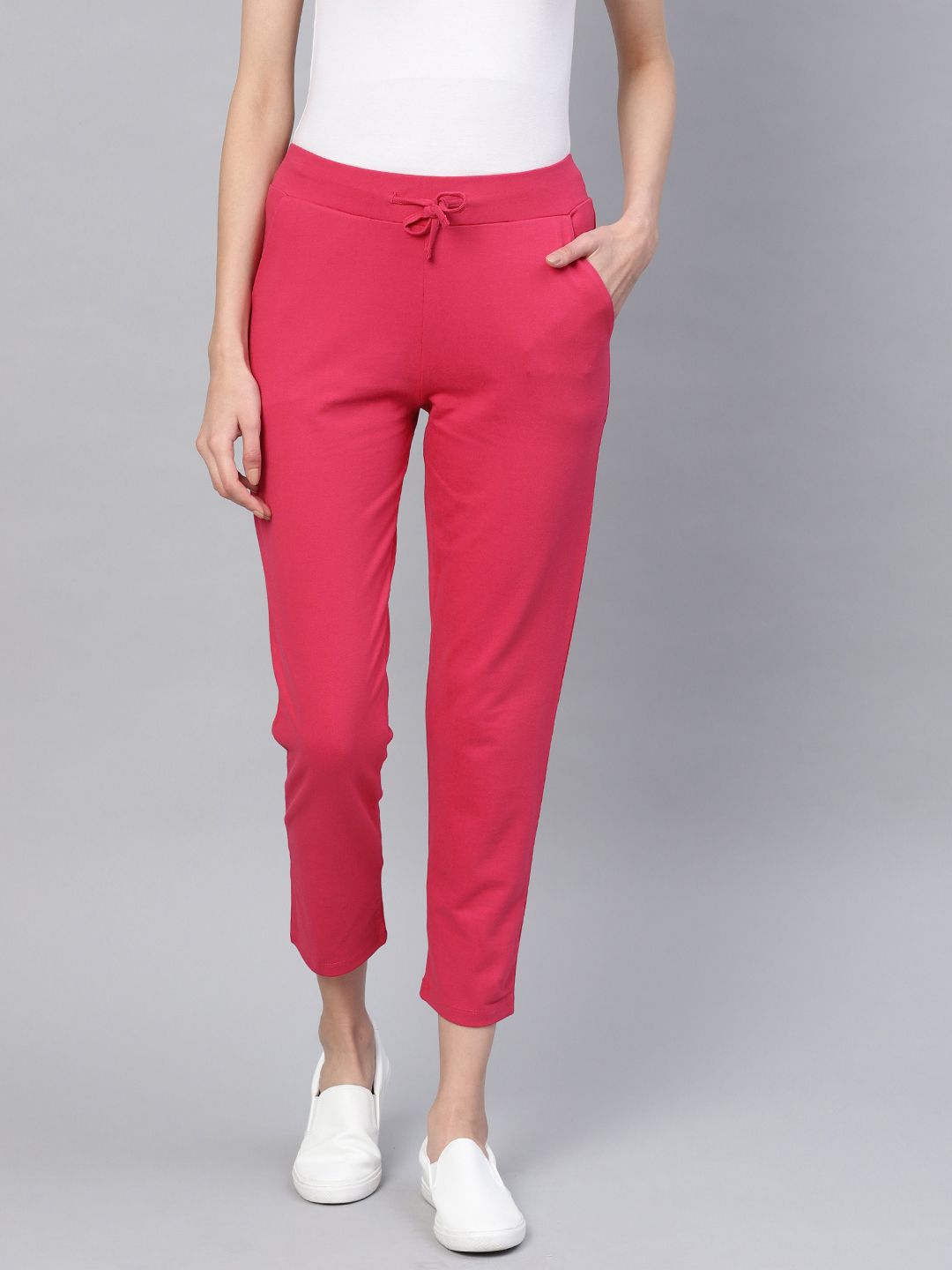 cropped track pants womens