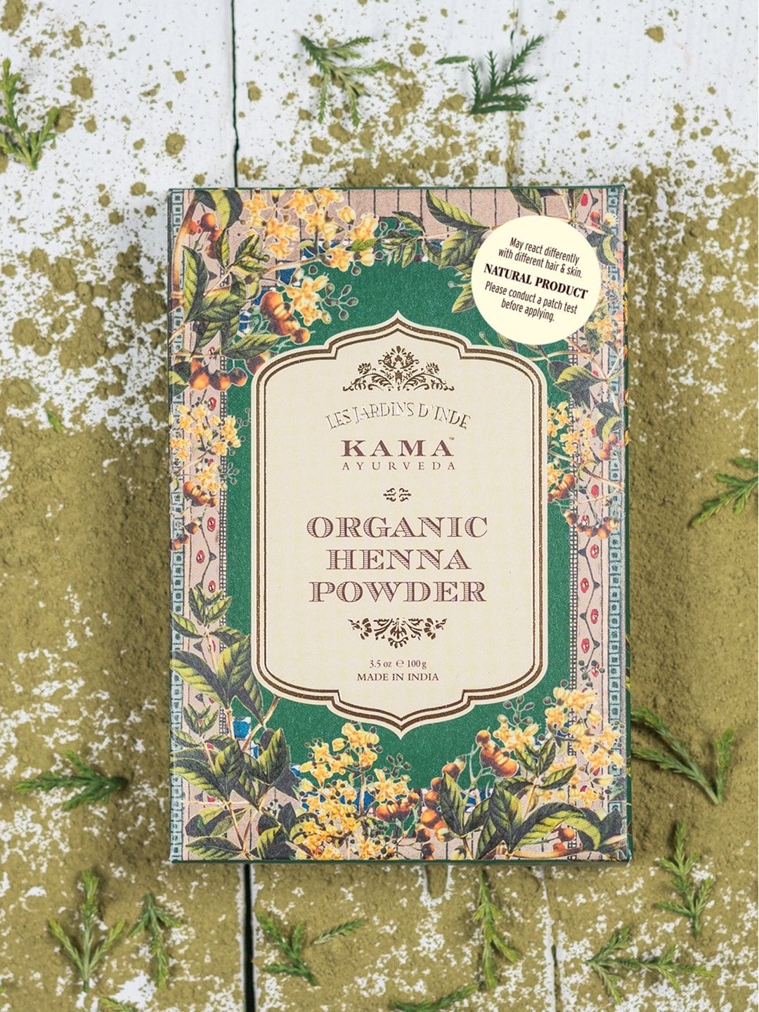 KAMA AYURVEDA Sustainable Organic Henna Powder 100 g Price in India