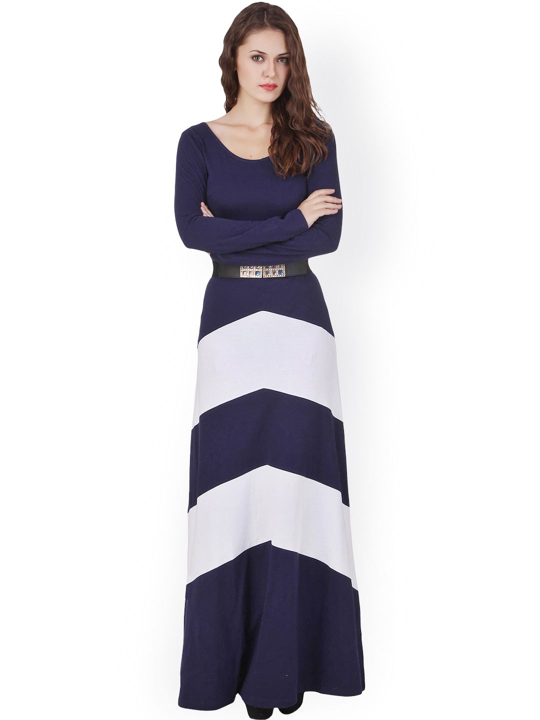 myntra long maxi dress